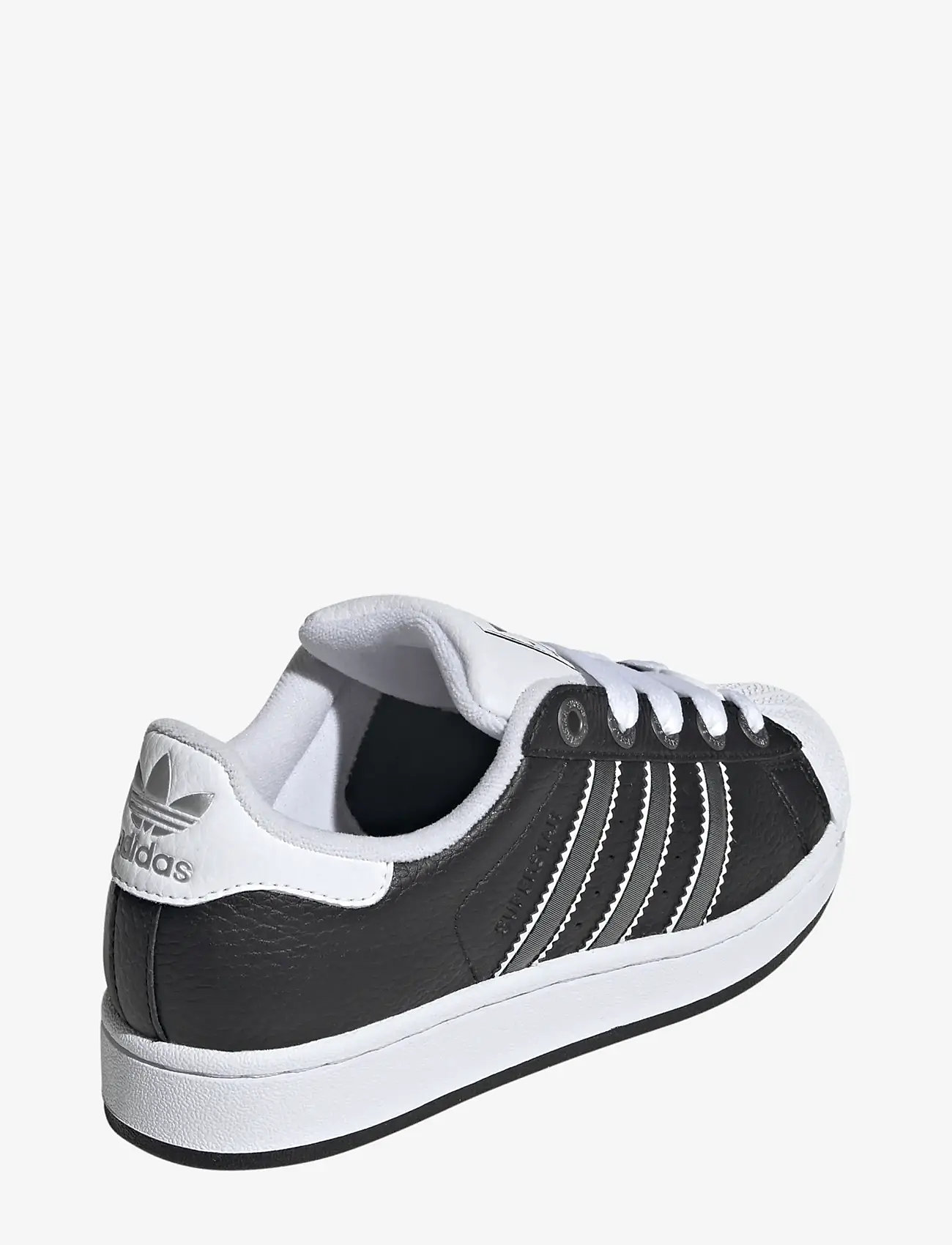 adidas Originals - SUPERSTAR II J - kõrge säärega tossud - cblack/msilve/ftwwht - 3