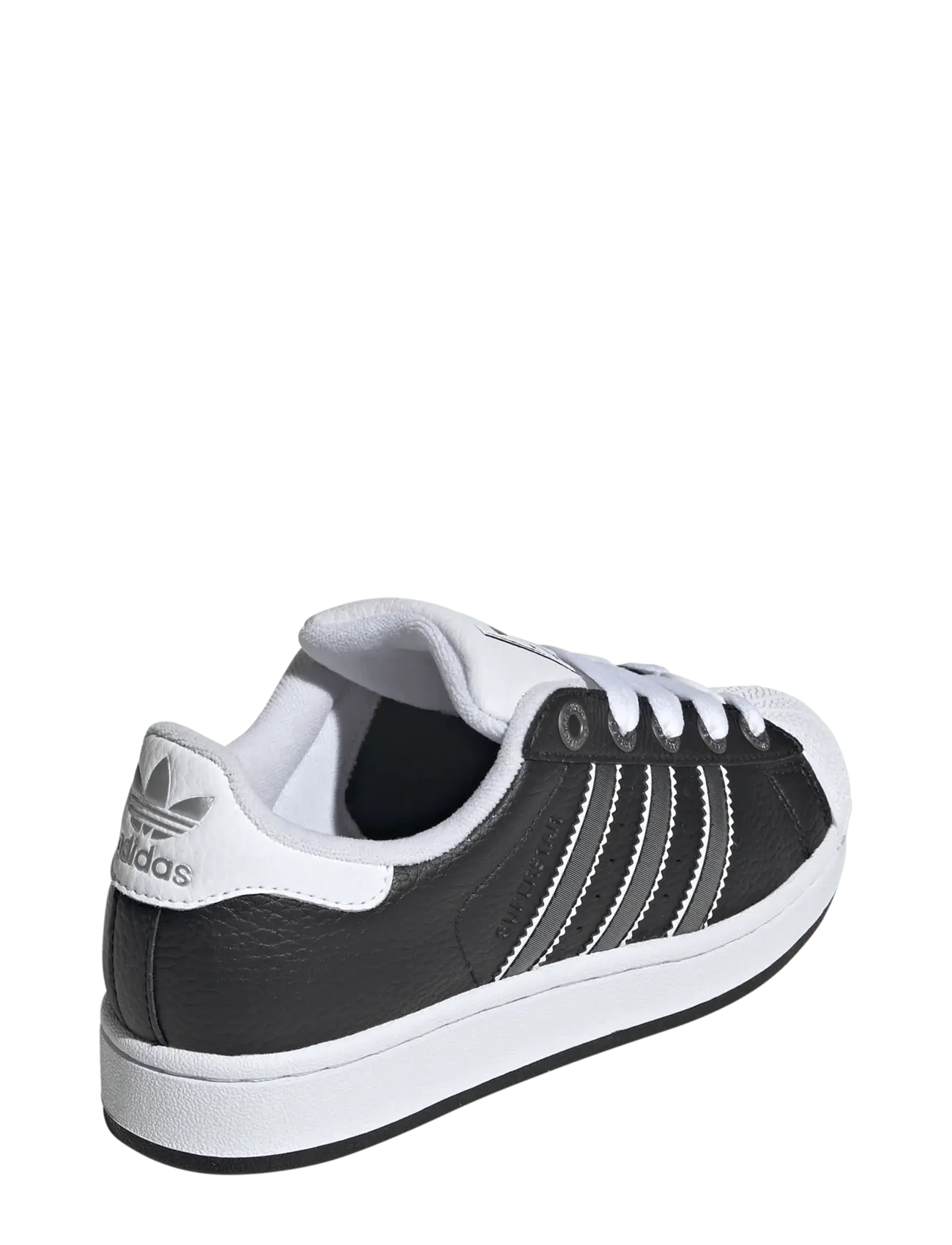 adidas Originals - SUPERSTAR II J - lágir strigaskór - cblack/msilve/ftwwht - 3
