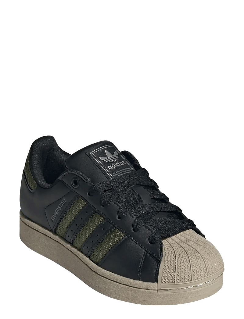 adidas Originals - SUPERSTAR II J - lave sneakers - cblack/tecoli/wonbei - 0