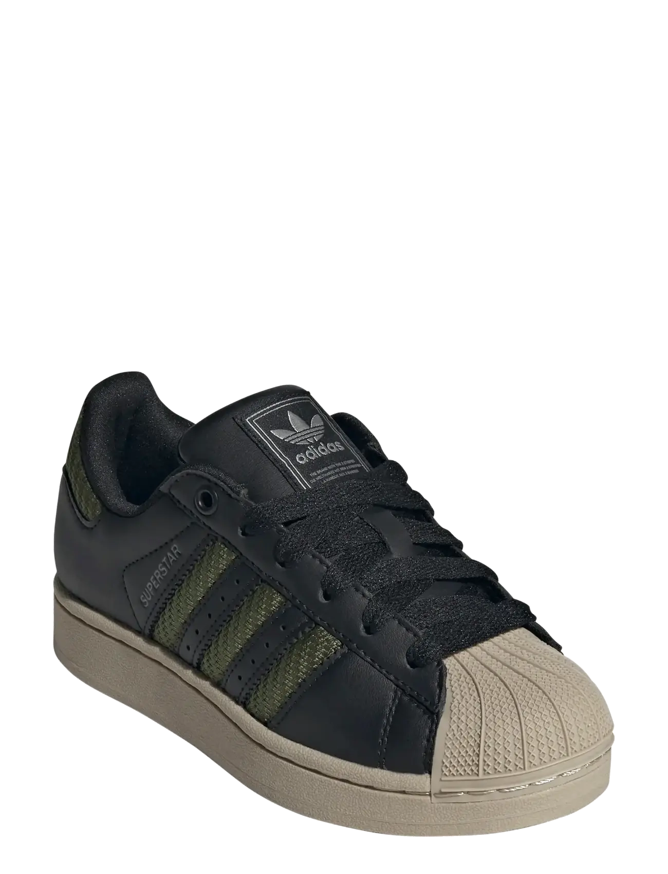 adidas Originals - SUPERSTAR II J - lave sneakers - cblack/tecoli/wonbei - 0