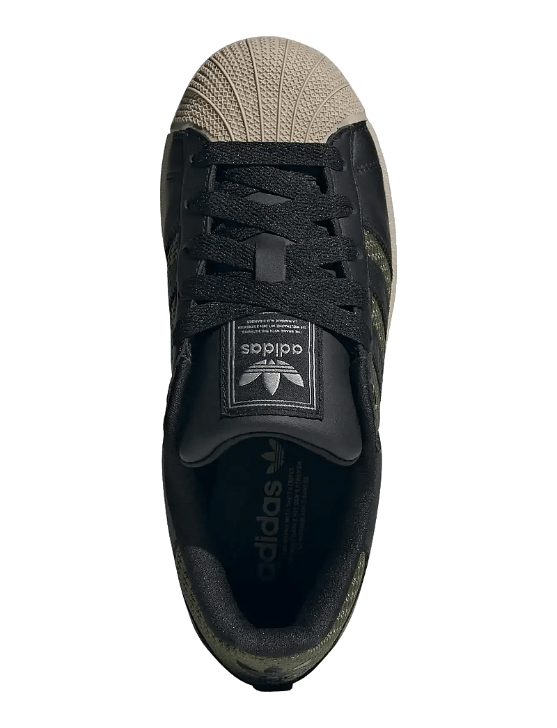 adidas Originals - SUPERSTAR II J - lave sneakers - cblack/tecoli/wonbei - 4