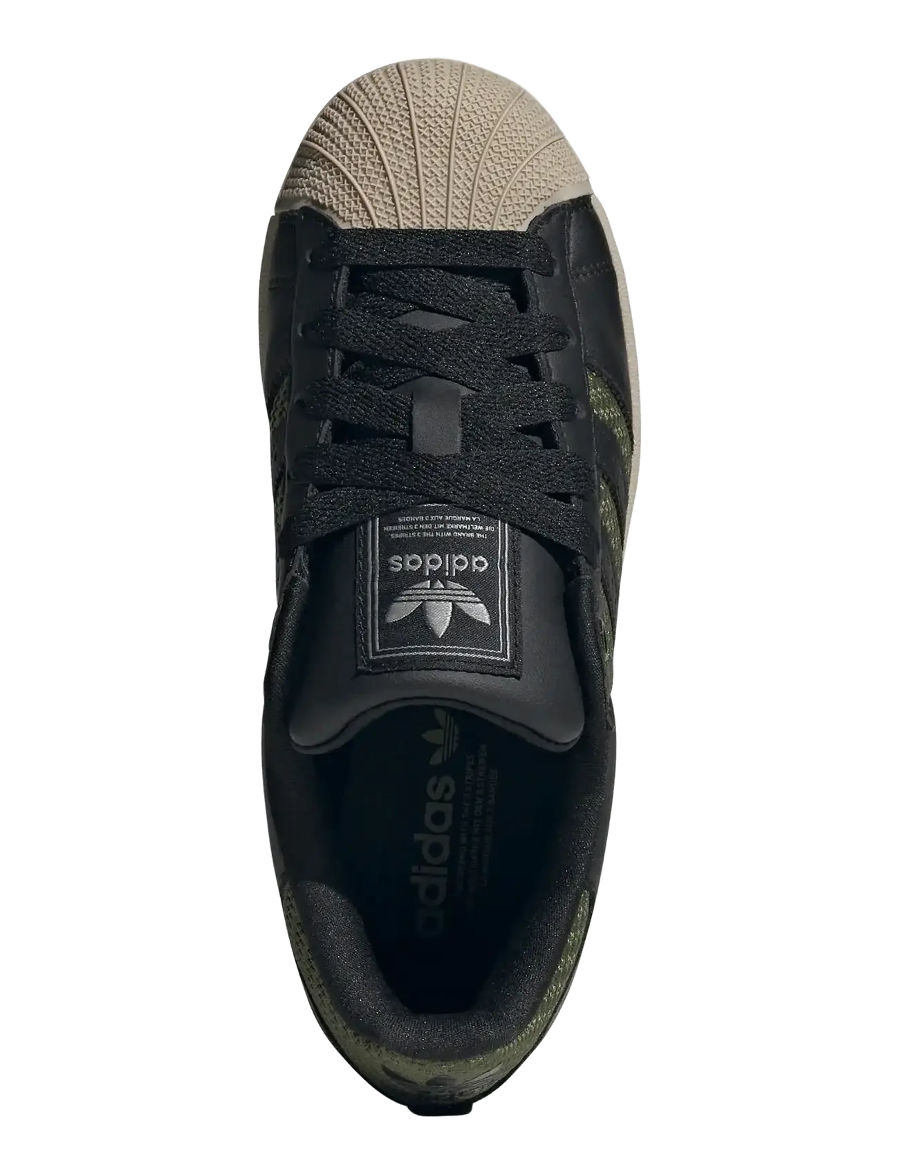adidas Originals - SUPERSTAR II J - low-top sneakers - cblack/tecoli/wonbei - 4