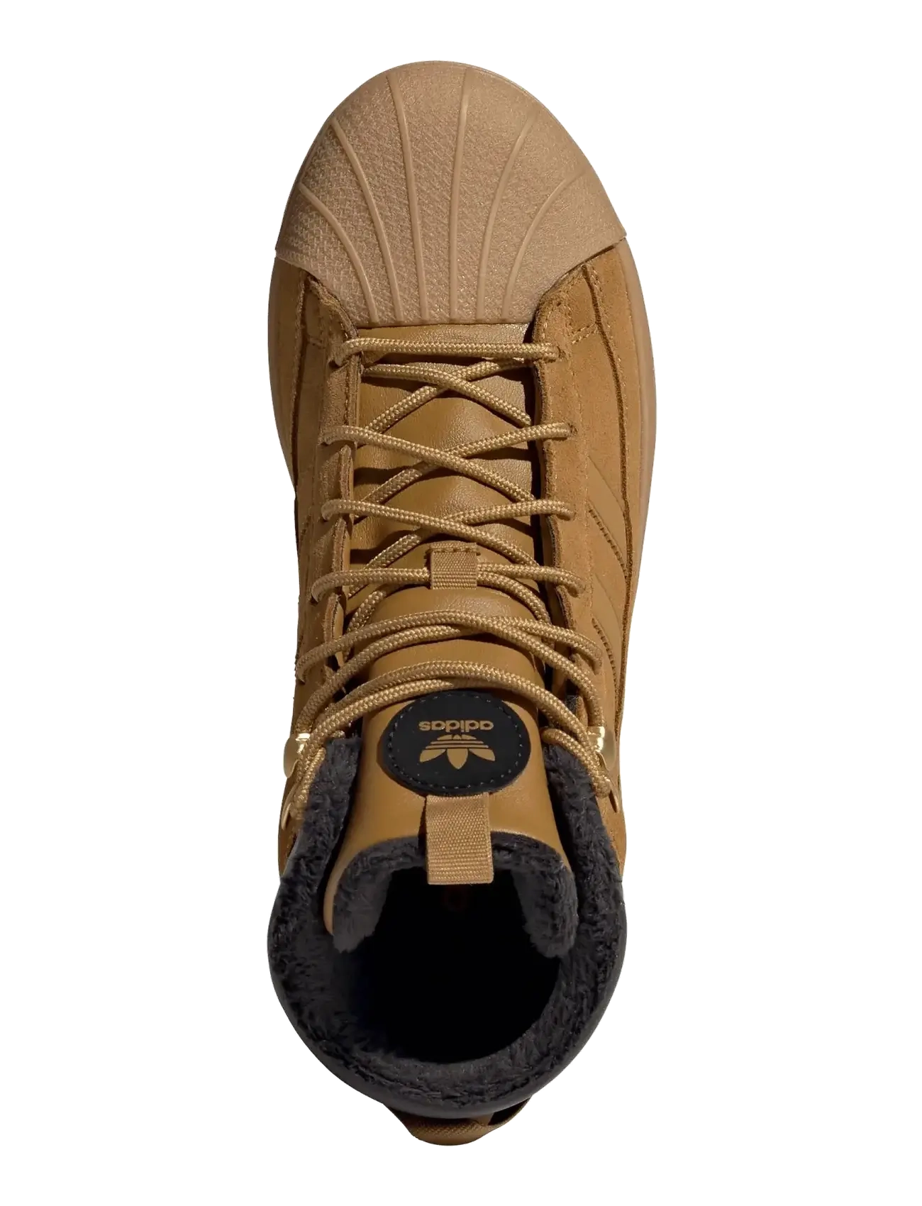 adidas Originals - SUPERSTAR WINTER TREK J - efterårssko - brostr/brostr/gum4 - 4