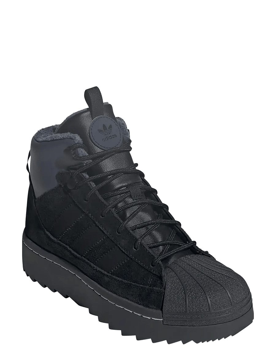 adidas Originals - SUPERSTAR WINTER TREK J - sko - cblack/cblack/carbon - 0
