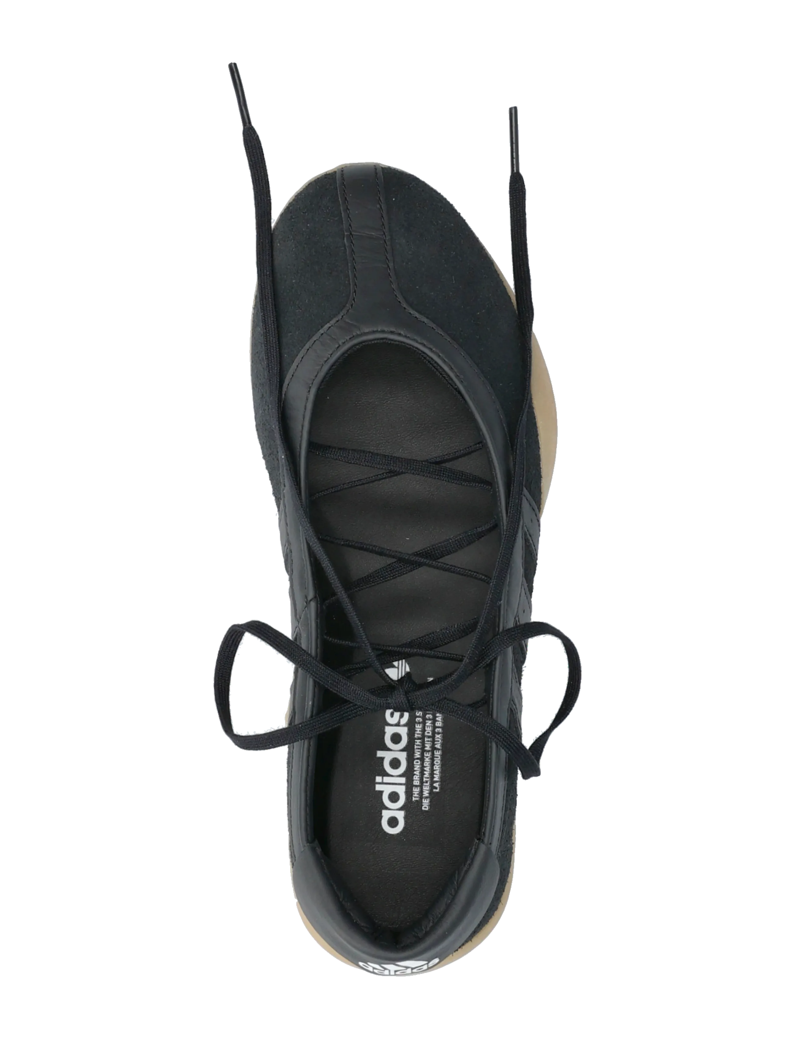 adidas Originals - TAEKWONDO MEI BALLET W - lässige sandalen - cblack/ftwwht/gum3 - 3