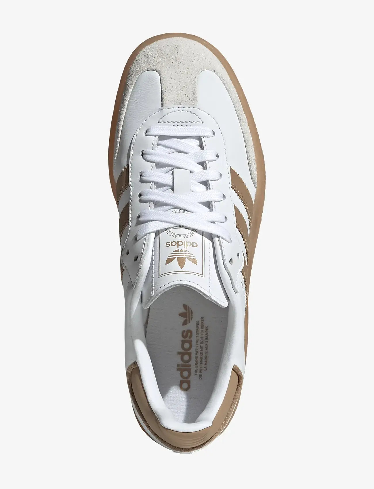 adidas Originals - SAMBAE W - lave sneakers - ftwwht/owhite/cardbo - 4