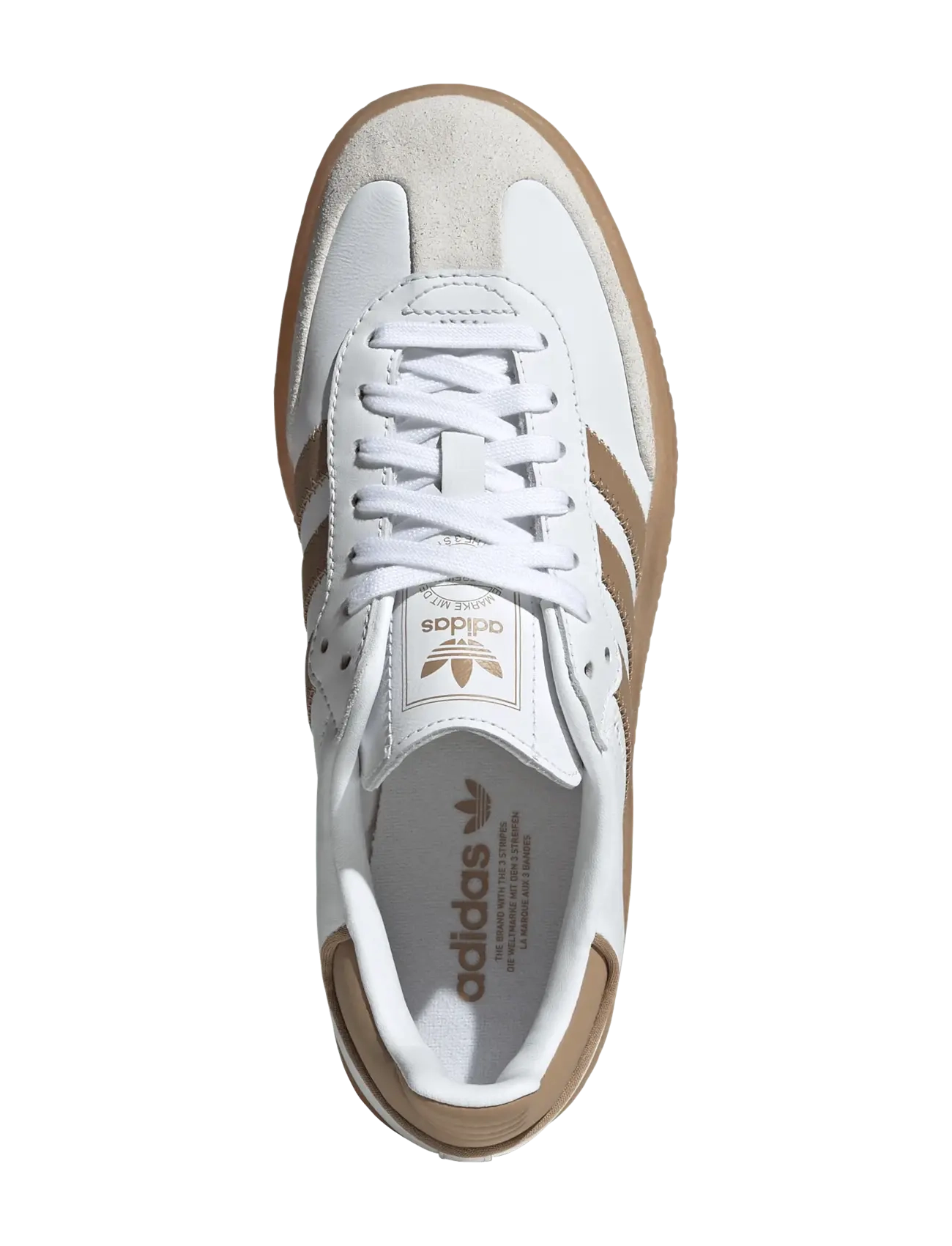 adidas Originals - SAMBAE W - niedrige sneakers - ftwwht/owhite/cardbo - 4