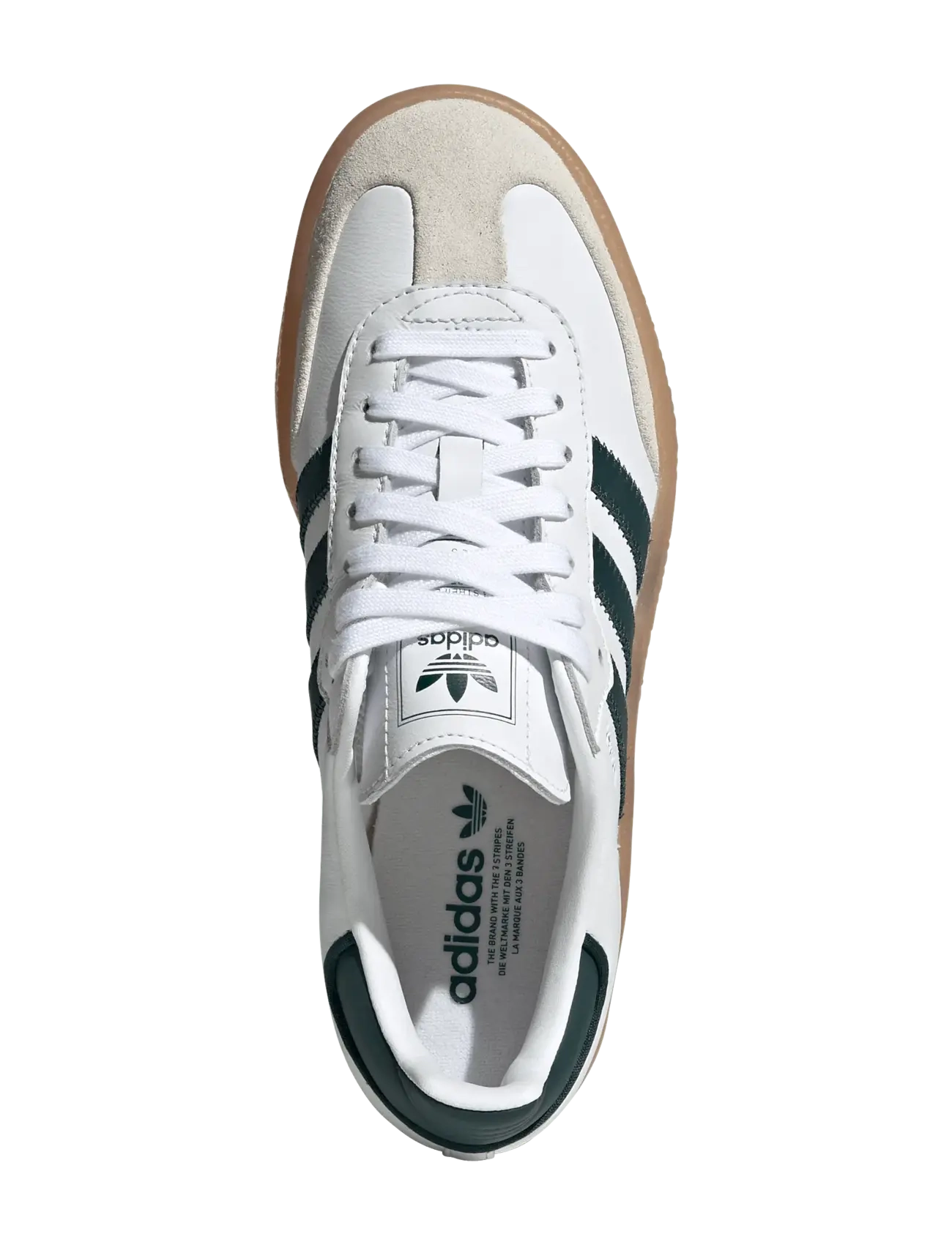 adidas Originals - SAMBAE W - baskets basses - ftwwht/owhite/aurivy - 4
