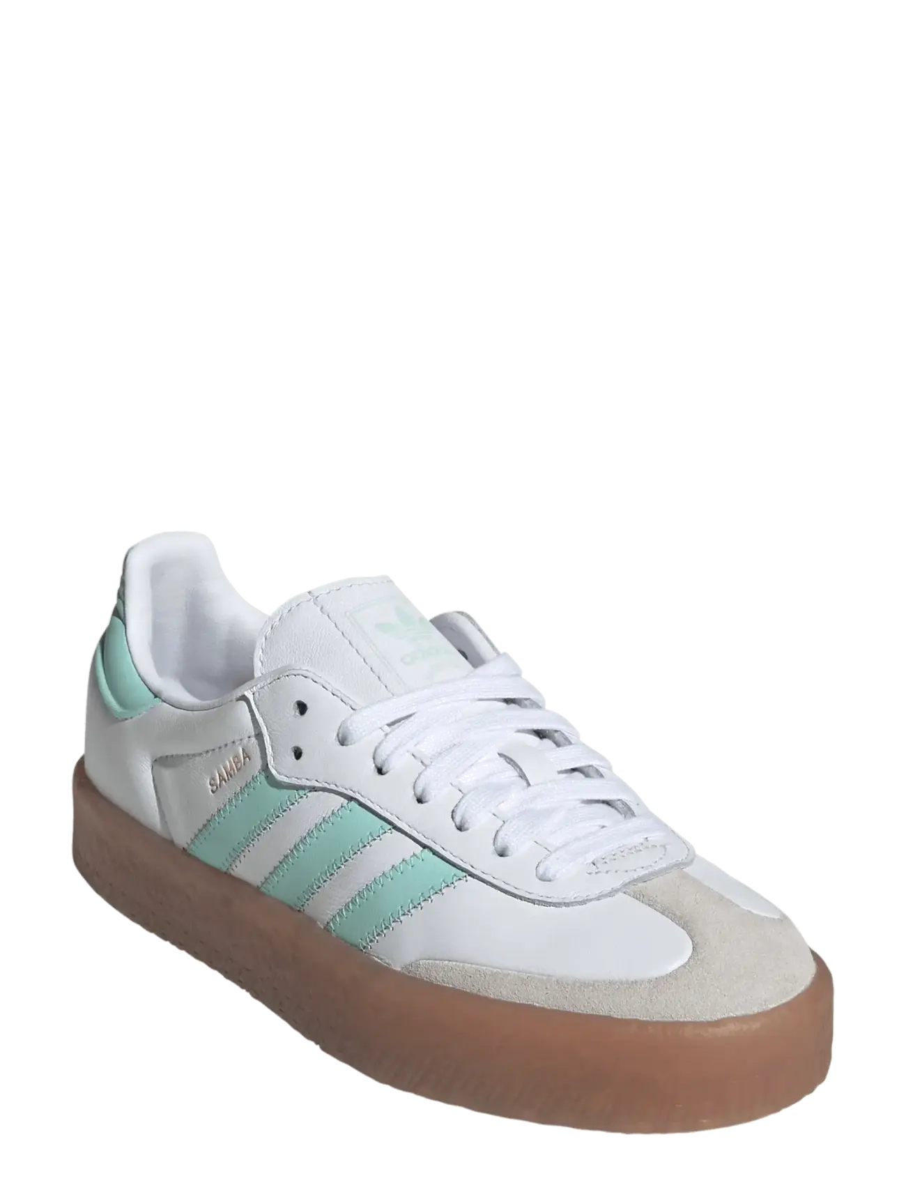 adidas Originals Sambae J, Børn, Platform Sneakers, Hvid, Str: 38