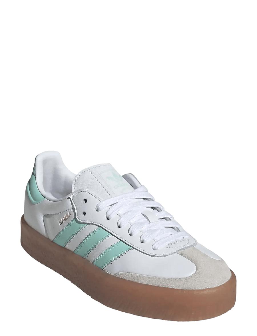 adidas Originals - SAMBAE J - lave sneakers - ftwwht/clemin/goldmt - 0