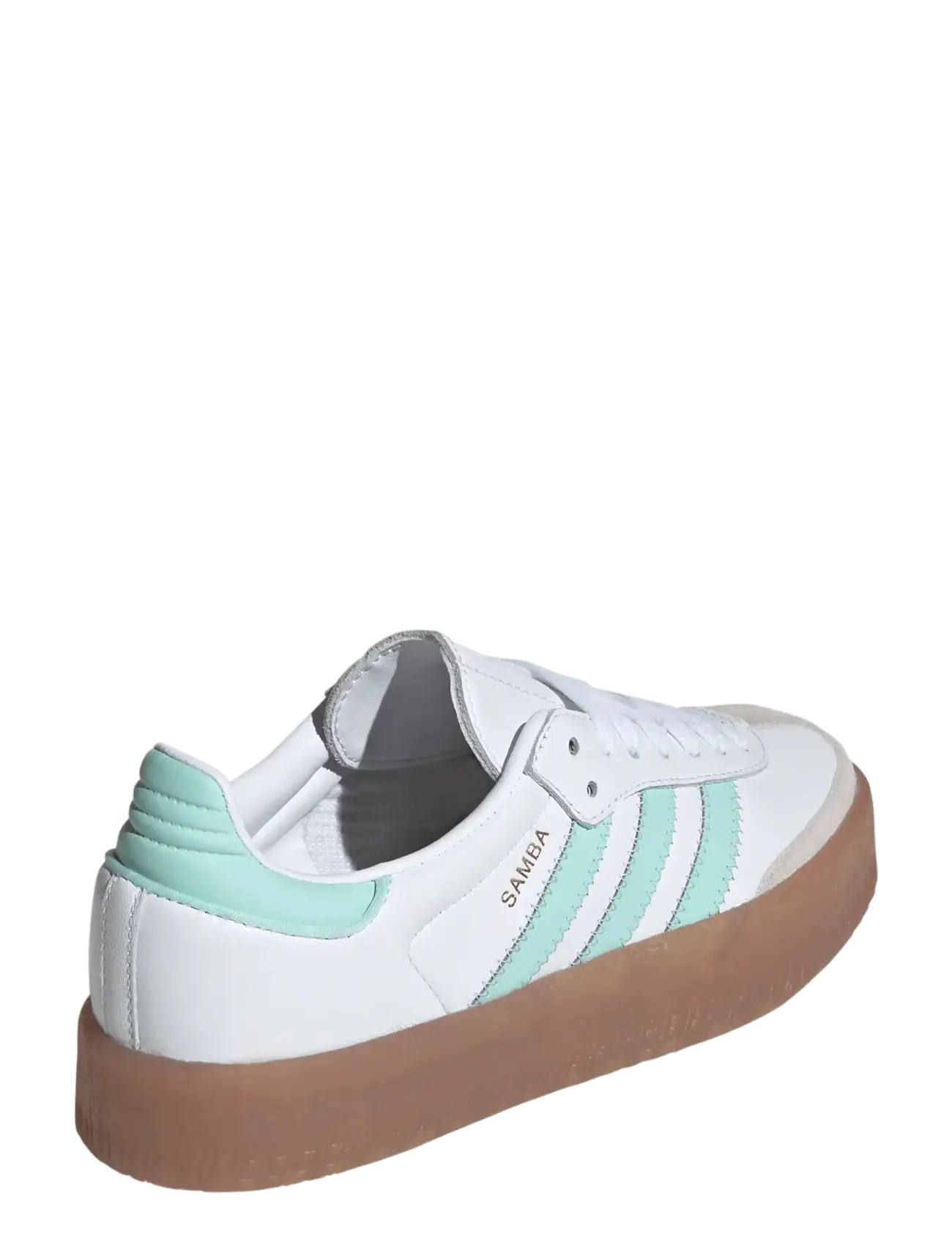 adidas Originals - SAMBAE J - lave sneakers - ftwwht/clemin/goldmt - 3
