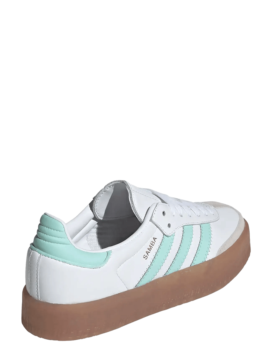 adidas Originals - SAMBAE J - lave sneakers - ftwwht/clemin/goldmt - 3