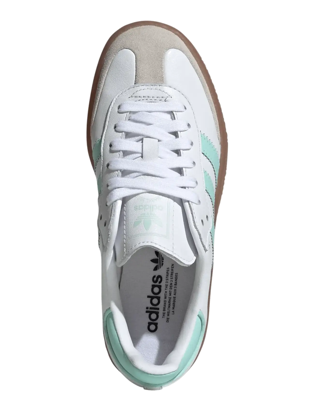 adidas Originals - SAMBAE J - lave sneakers - ftwwht/clemin/goldmt - 4