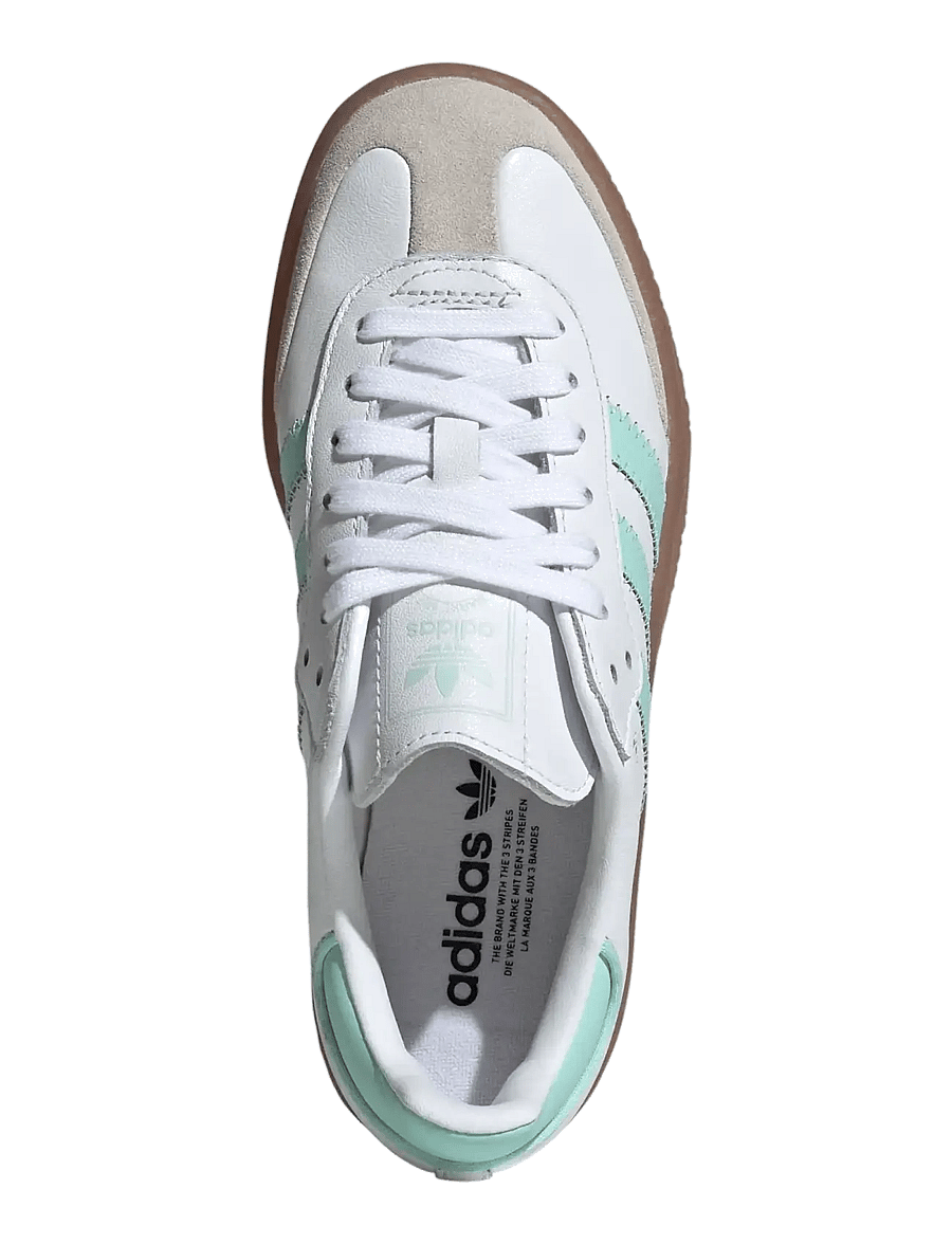 adidas Originals - SAMBAE J - lave sneakers - ftwwht/clemin/goldmt - 4