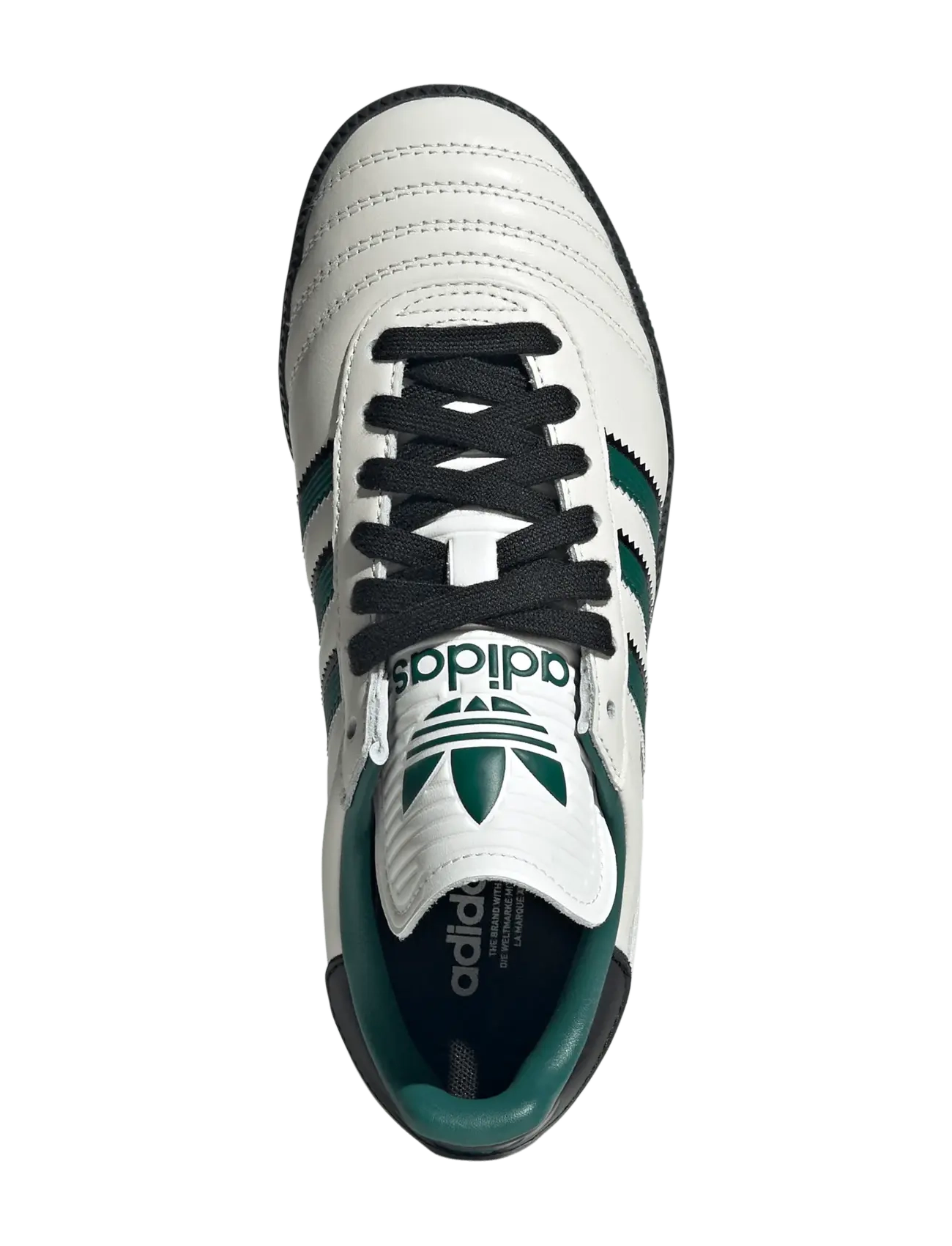 adidas Originals - SAMBA JP J - kõrge säärega tossud - cwhite/cgreen/carbon - 4