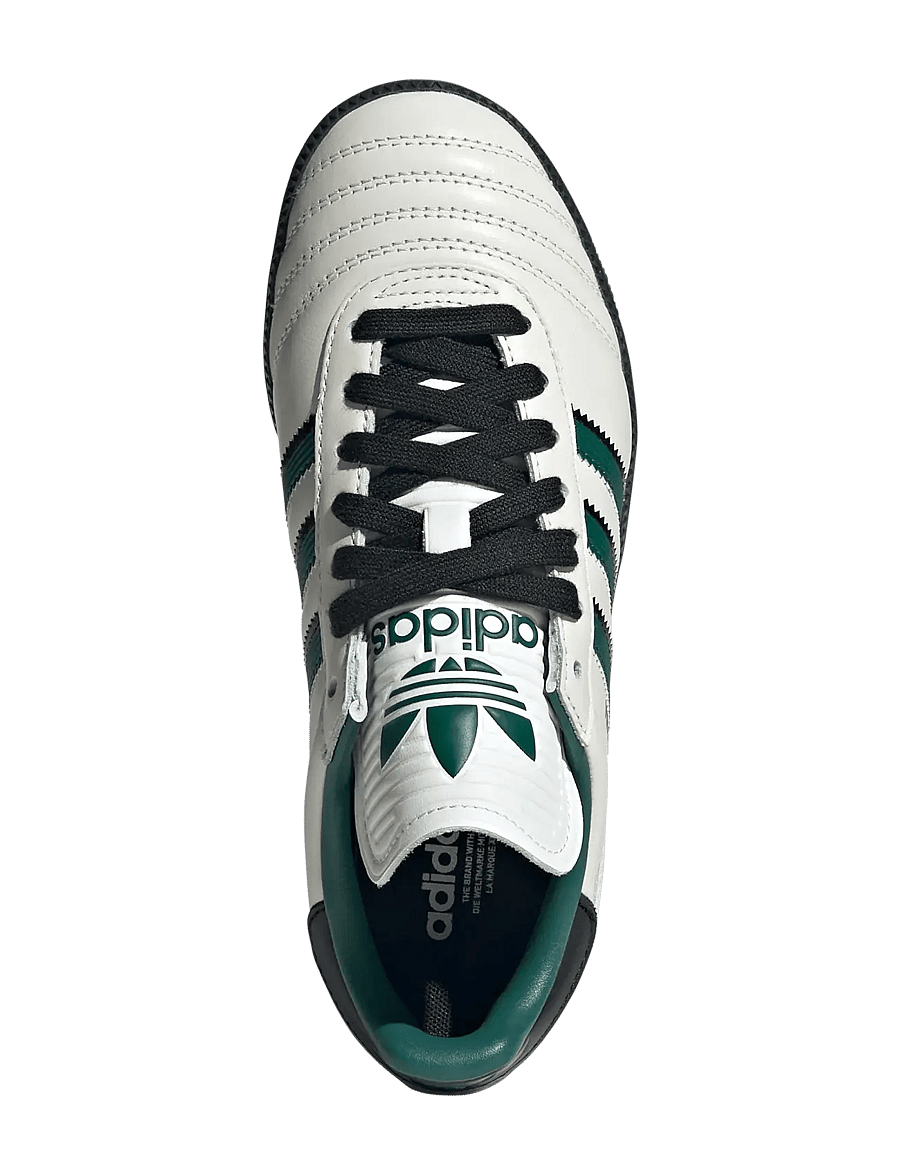 adidas Originals - SAMBA JP J - kõrge säärega tossud - cwhite/cgreen/carbon - 4