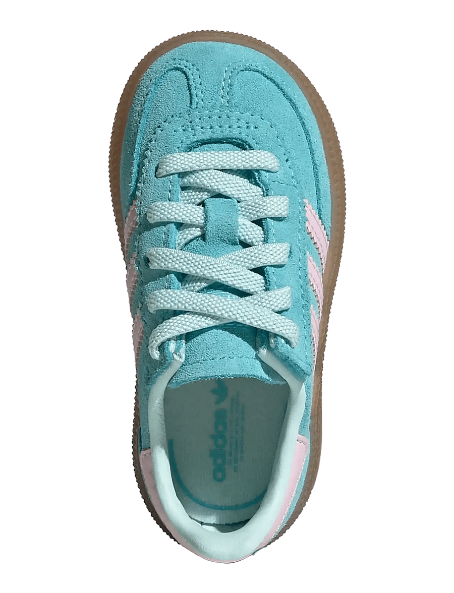 adidas Originals - HANDBALL SPEZIAL CF EL I - low-top sneakers - pulaqu/clpink/gum5 - 4