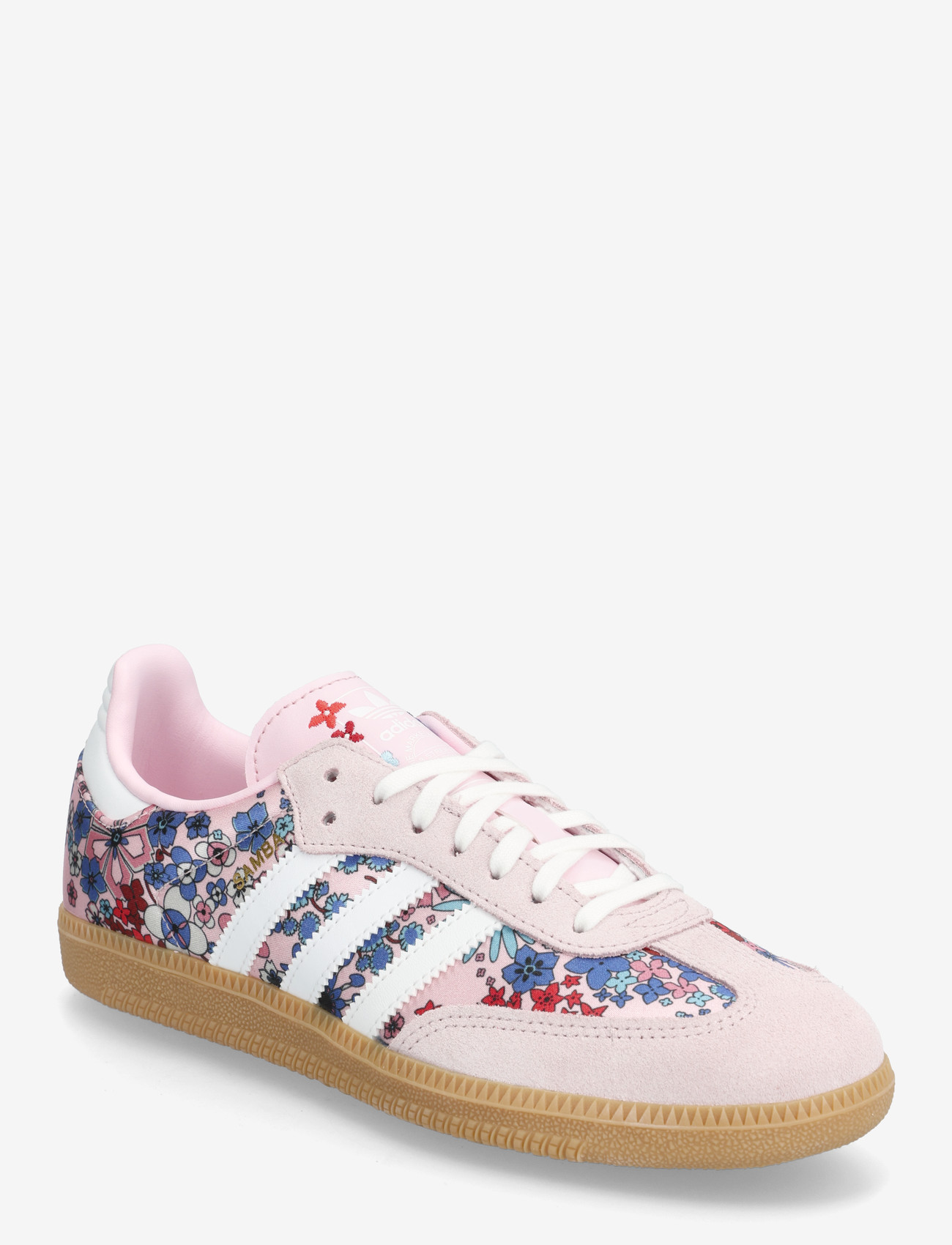 adidas Originals - SAMBA OG J - niedriger schnitt - clpink/ftwwht/gum3 - 0