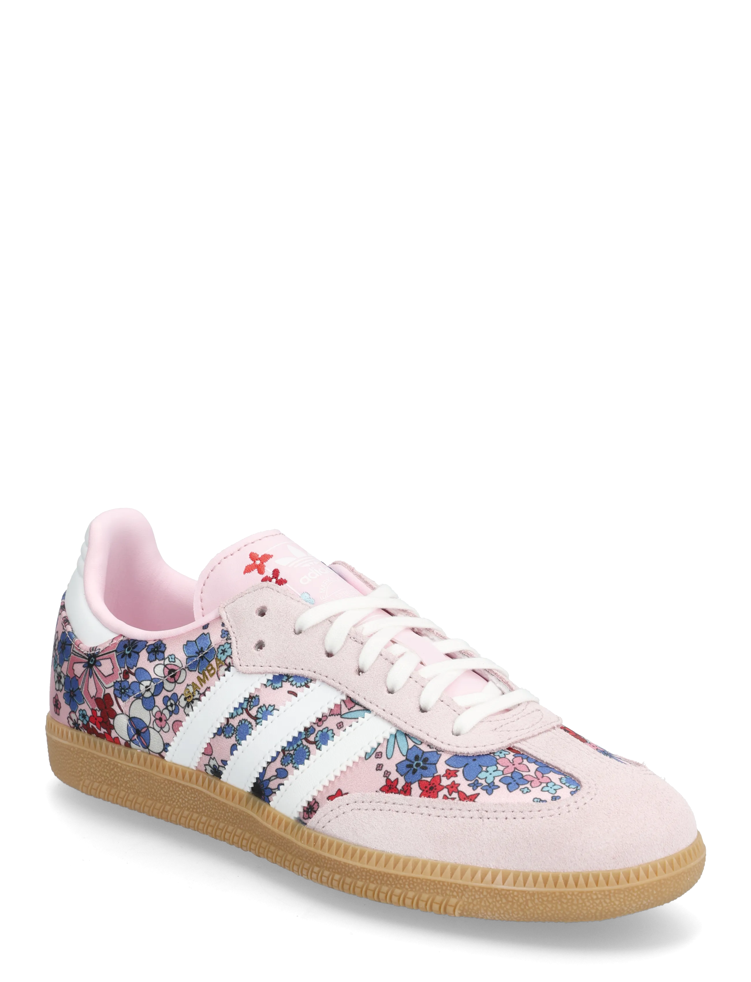 adidas Originals SAMBA OG J - Tennised - CLPINK/FTWWHT/GUM3 / pink/rose