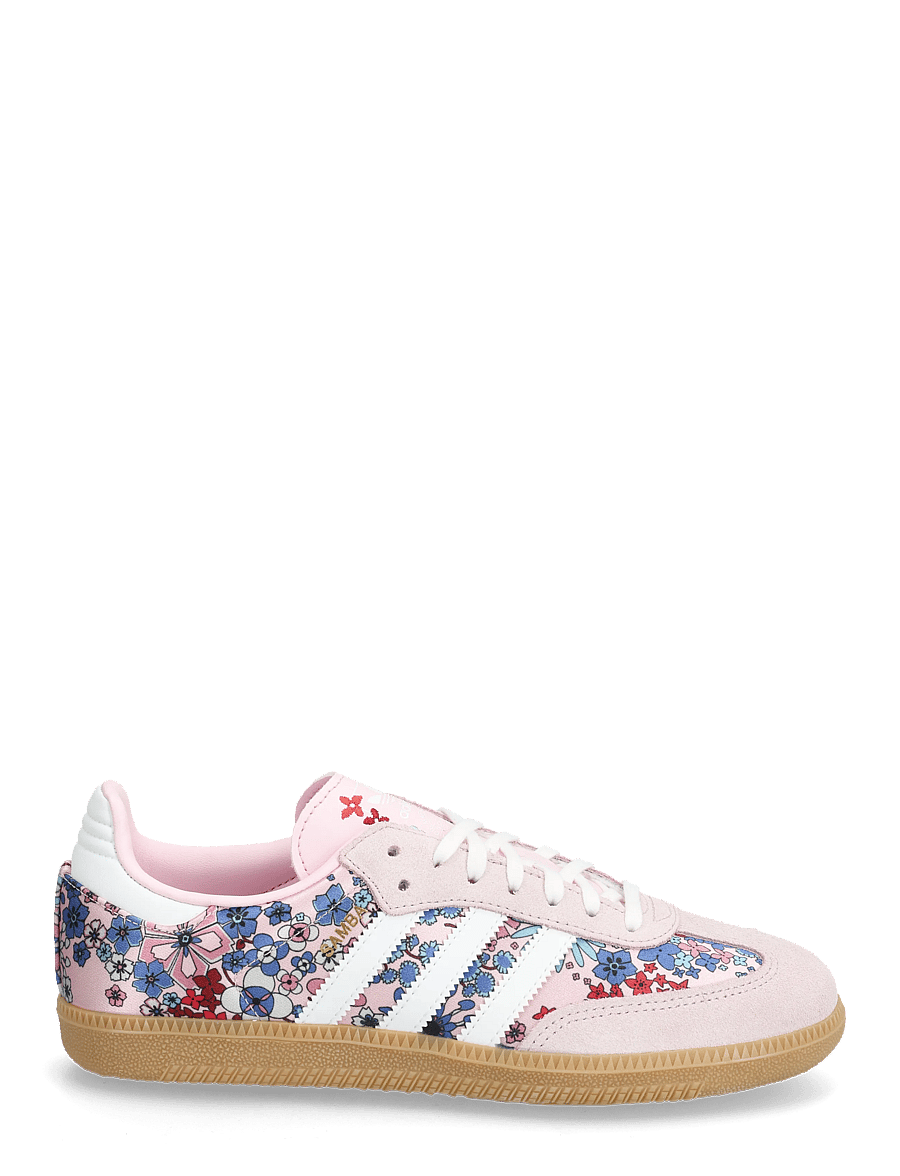 adidas Originals - SAMBA OG J - lave sneakers - clpink/ftwwht/gum3 - 1