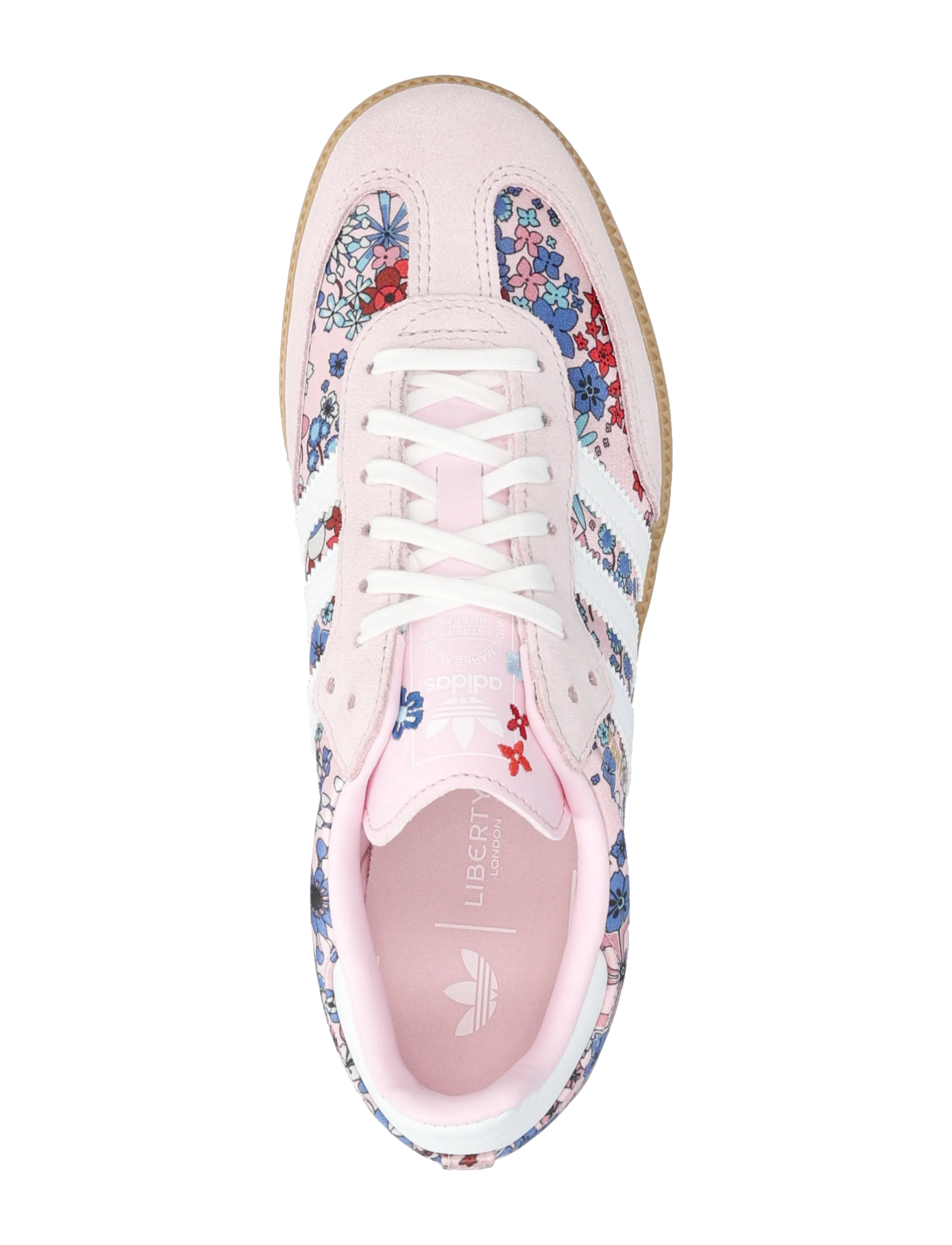 adidas Originals - SAMBA OG J - lave sneakers - clpink/ftwwht/gum3 - 3
