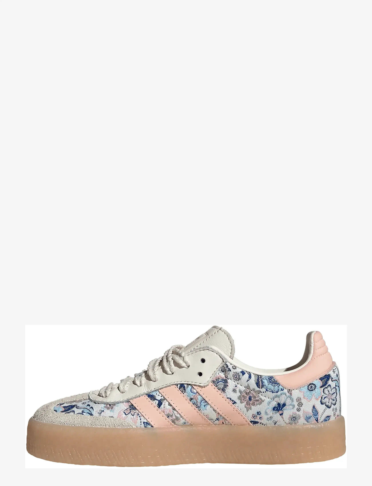 adidas Originals - SAMBAE J - niedriger schnitt - owhite/blupnk/gum3 - 2
