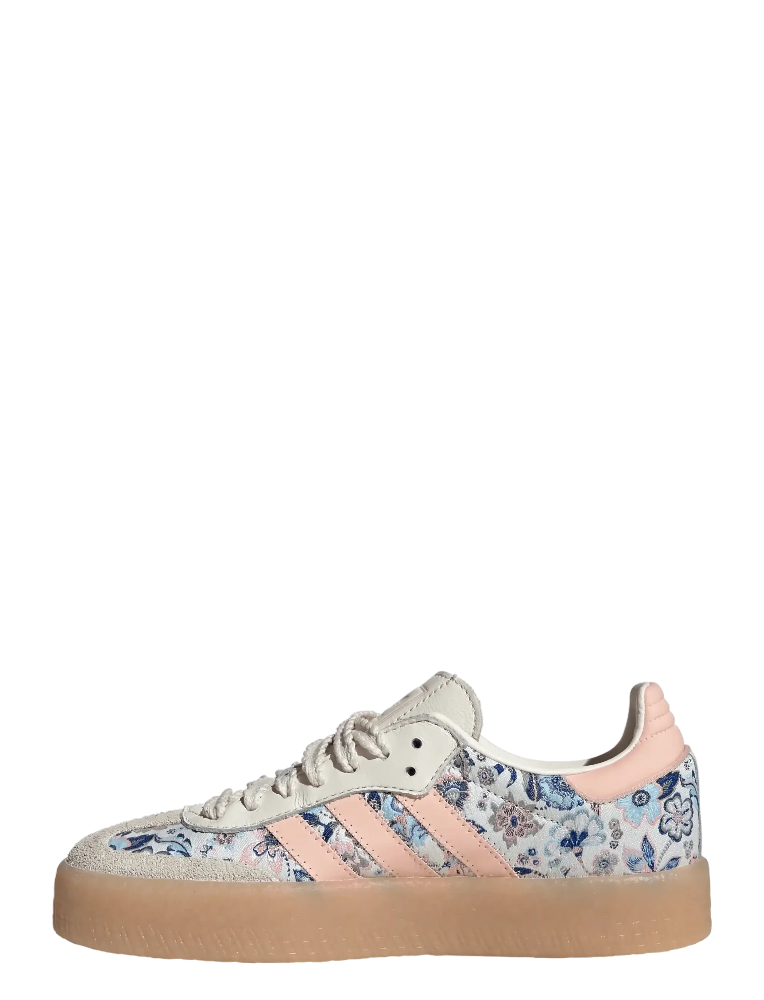 adidas Originals - SAMBAE J - low-top sneakers - owhite/blupnk/gum3 - 2