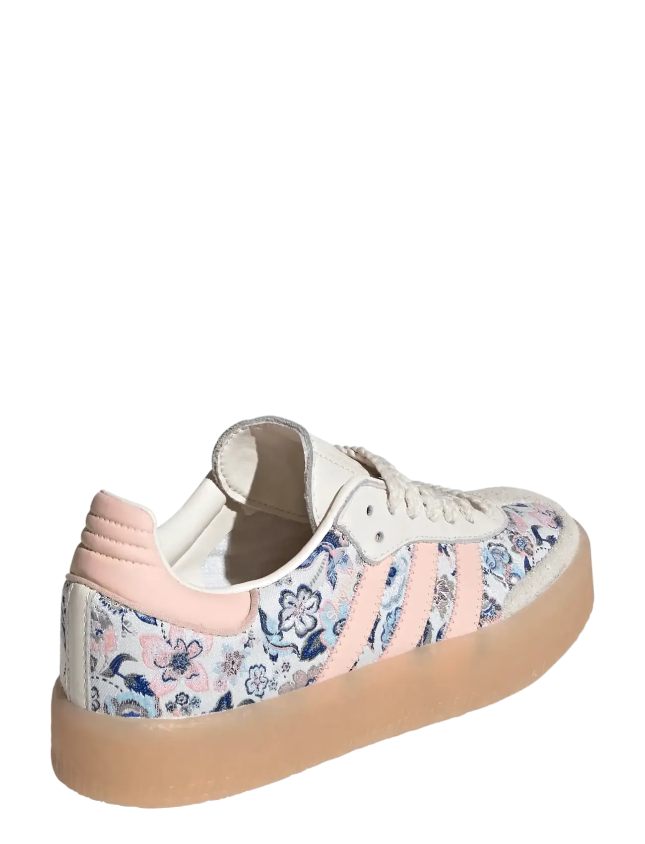adidas Originals - SAMBAE J - laag sneakers - owhite/blupnk/gum3 - 3