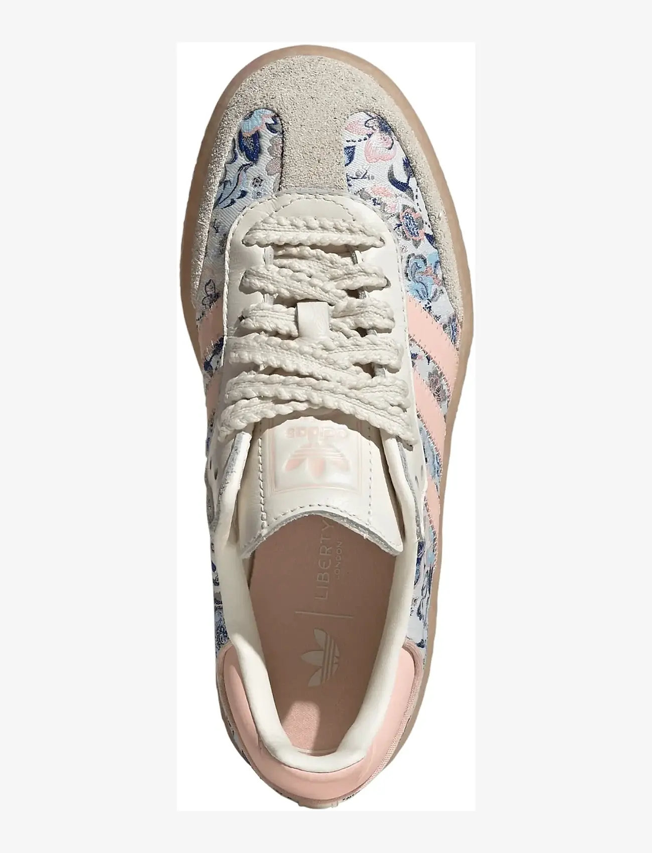 adidas Originals - SAMBAE J - niedriger schnitt - owhite/blupnk/gum3 - 4