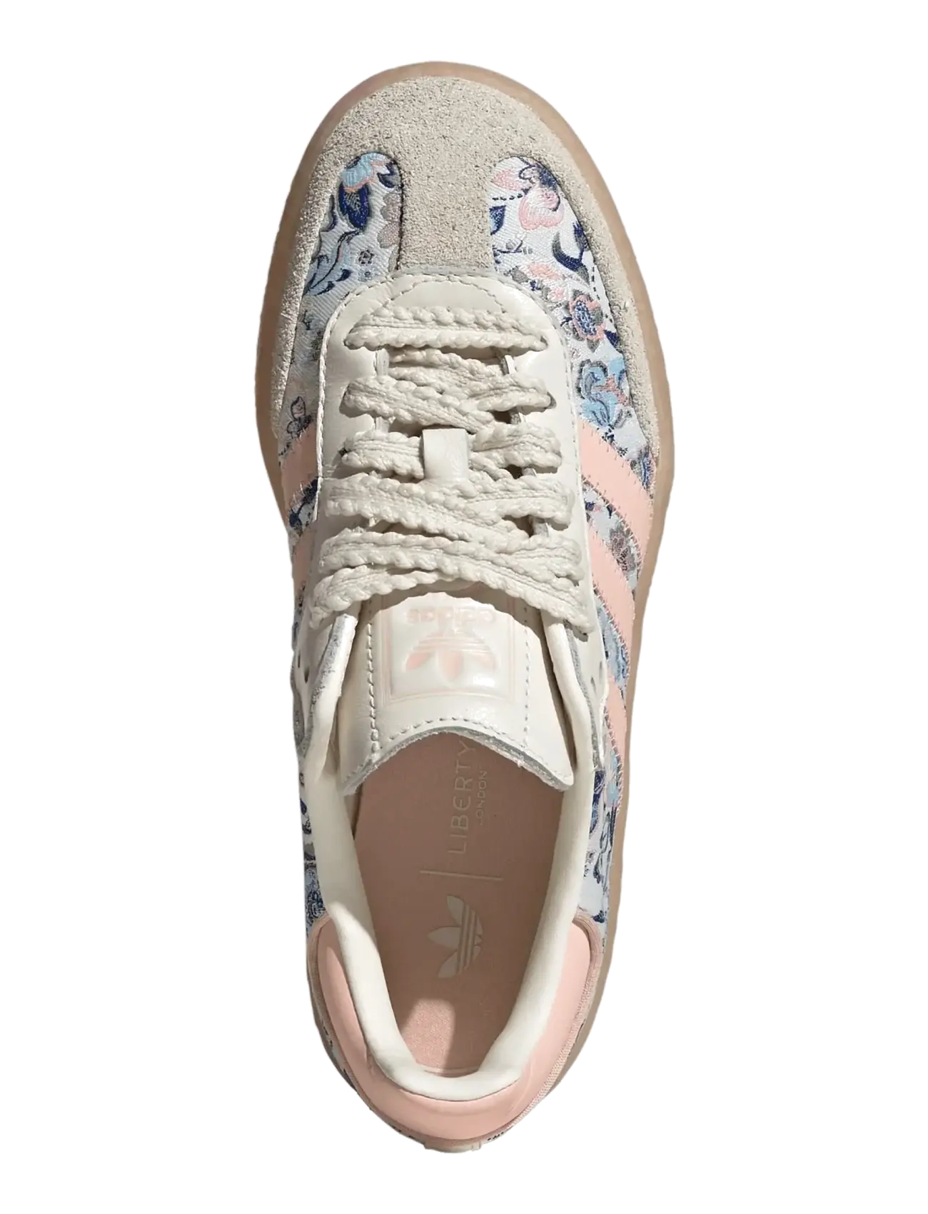 adidas Originals - SAMBAE J - low-top sneakers - owhite/blupnk/gum3 - 4