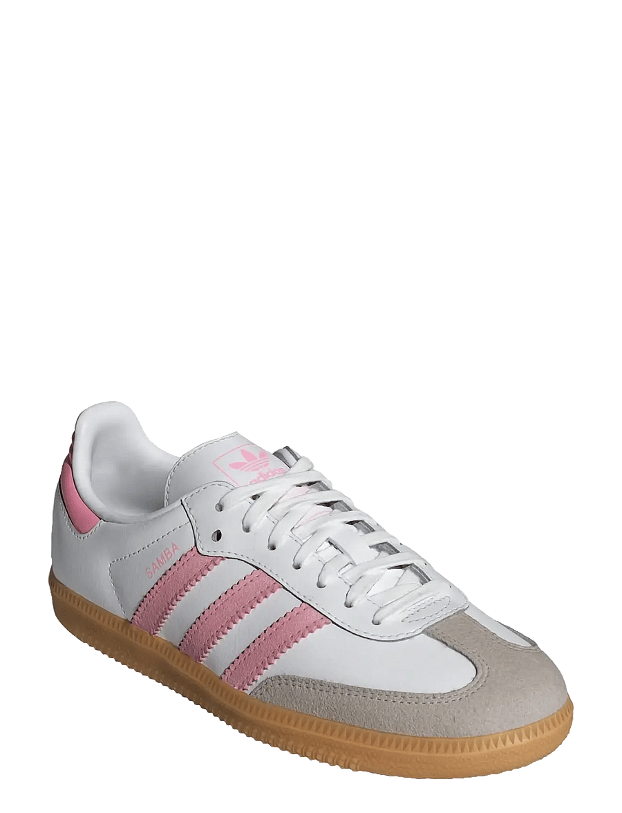 adidas Originals - SAMBA OG J - tennised - ftwwht/ltpink/gum3 - 0