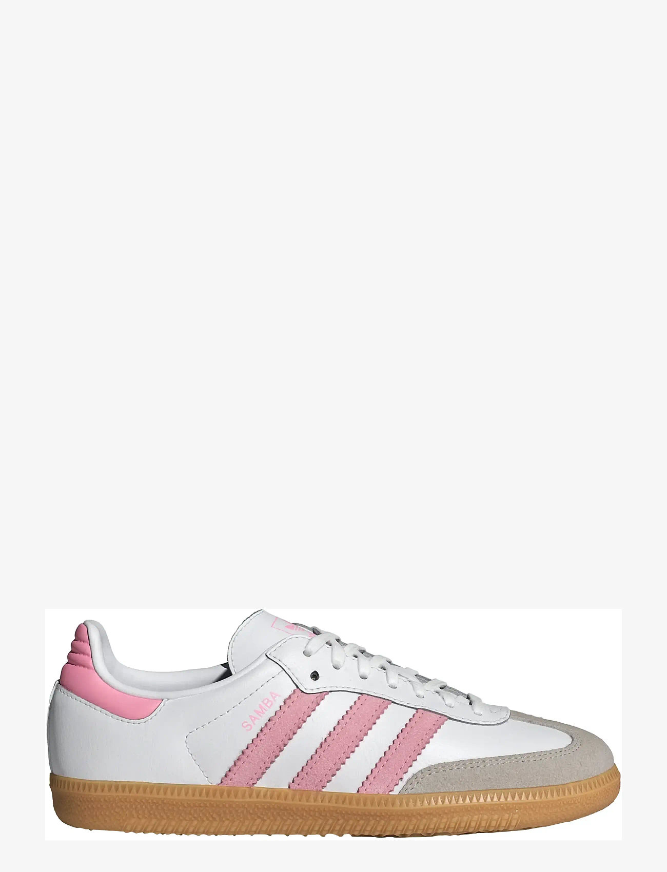 adidas Originals - SAMBA OG J - lave sneakers - ftwwht/ltpink/gum3 - 1