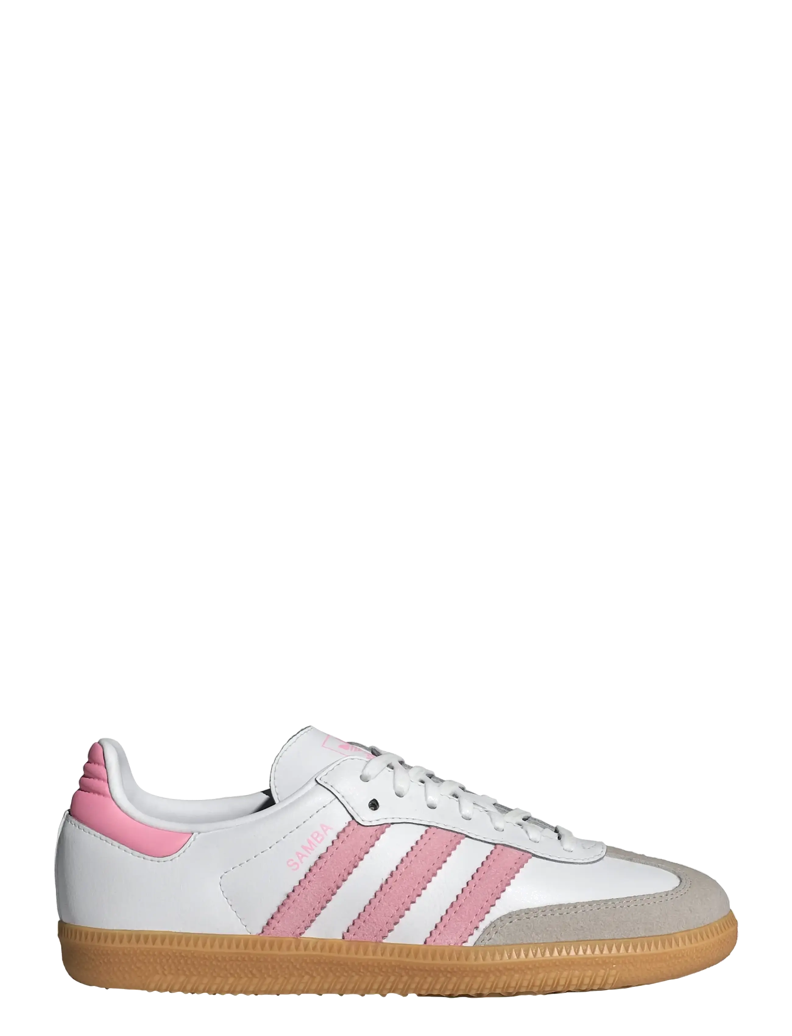 adidas Originals - SAMBA OG J - kõrge säärega tossud - ftwwht/ltpink/gum3 - 1