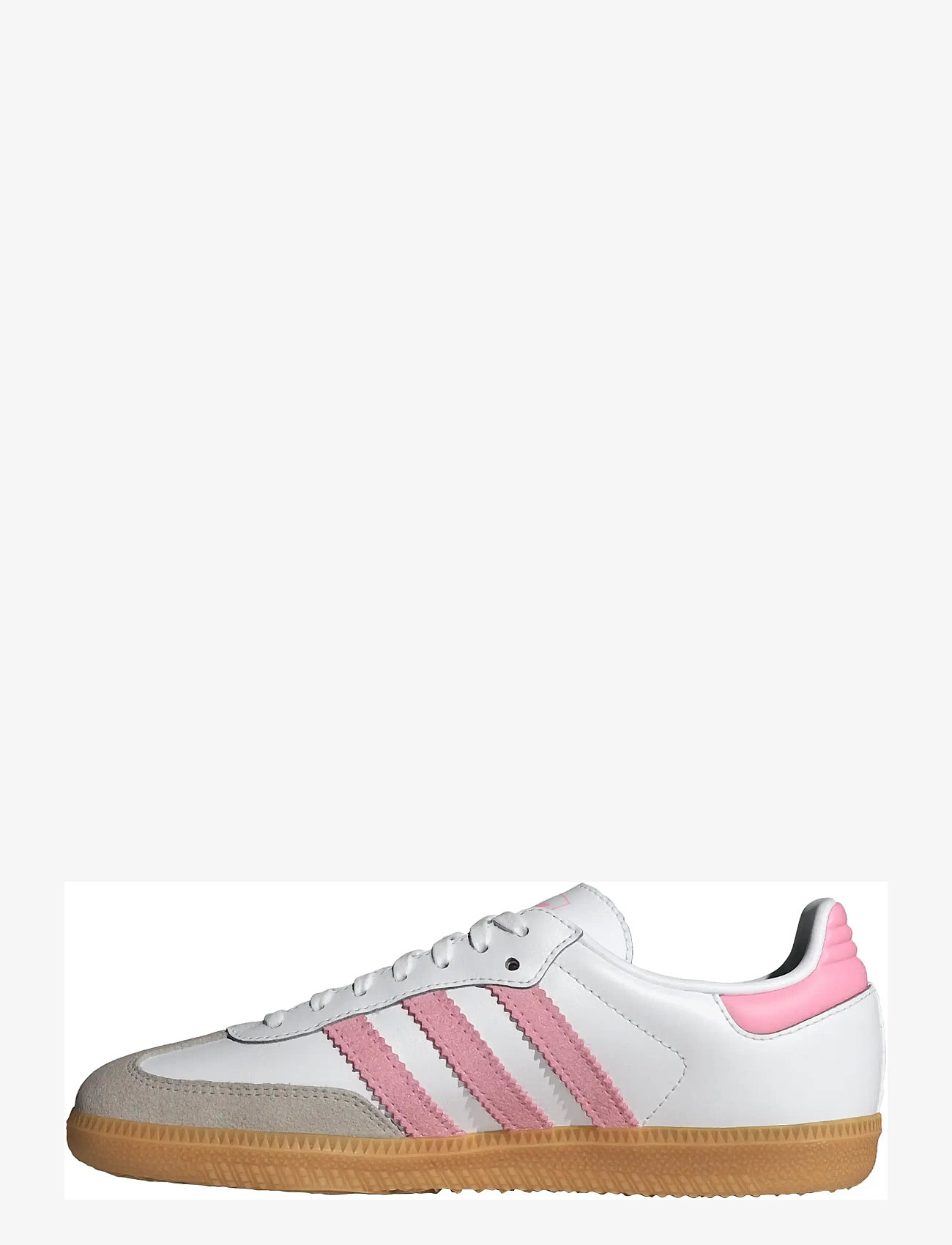 adidas Originals - SAMBA OG J - lave sneakers - ftwwht/ltpink/gum3 - 2