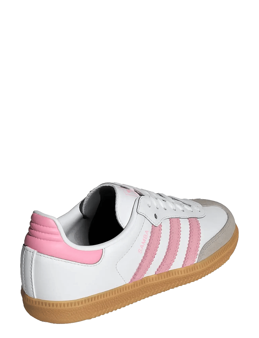 adidas Originals - SAMBA OG J - tennised - ftwwht/ltpink/gum3 - 3