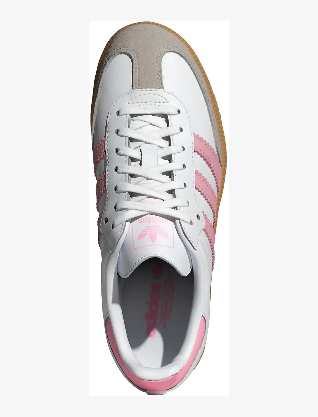 adidas Originals - SAMBA OG J - lave sneakers - ftwwht/ltpink/gum3 - 4