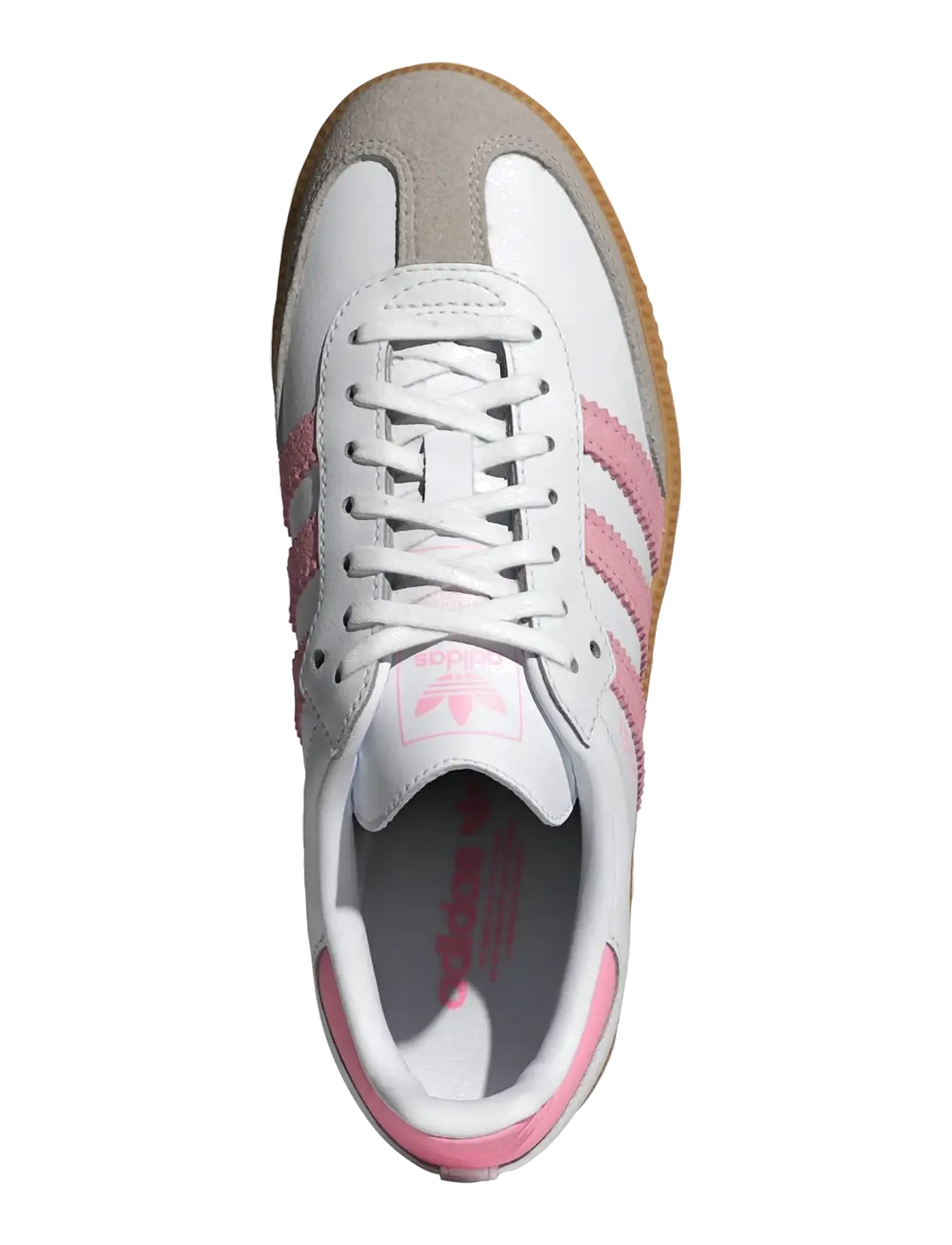 adidas Originals - SAMBA OG J - kõrge säärega tossud - ftwwht/ltpink/gum3 - 4