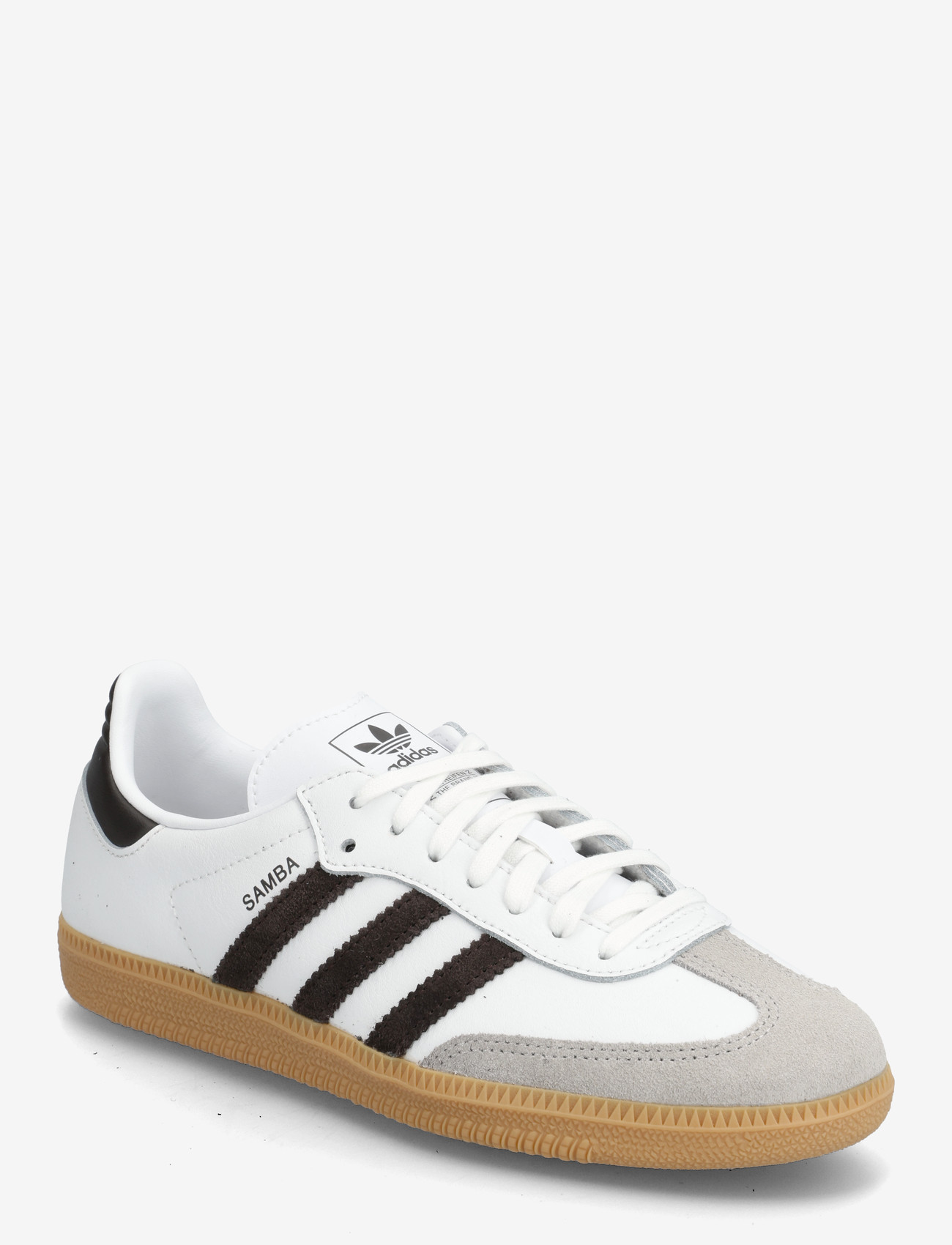 adidas Originals - SAMBA OG J - lave sneakers - ftwwht/auco/gum3 - 0