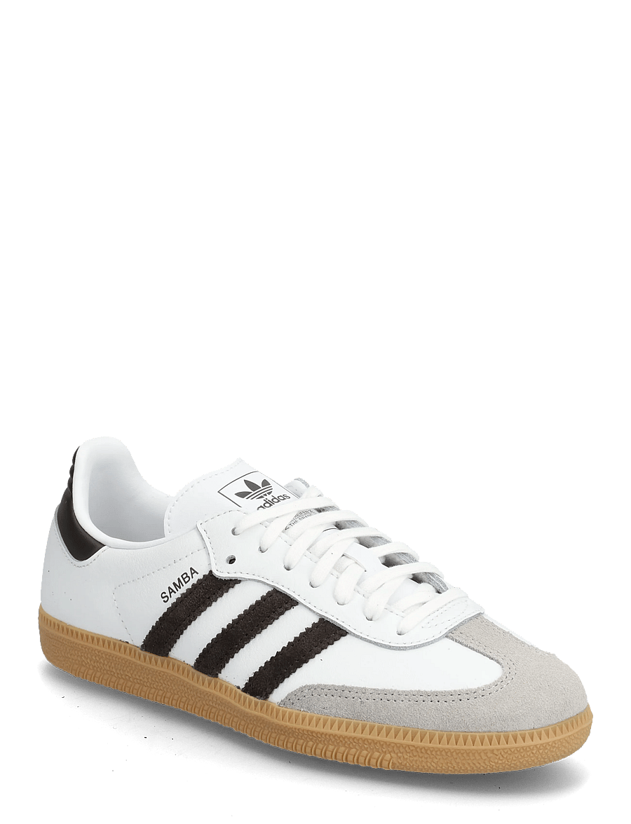 adidas Originals - SAMBA OG J - tennised - ftwwht/auco/gum3 - 0