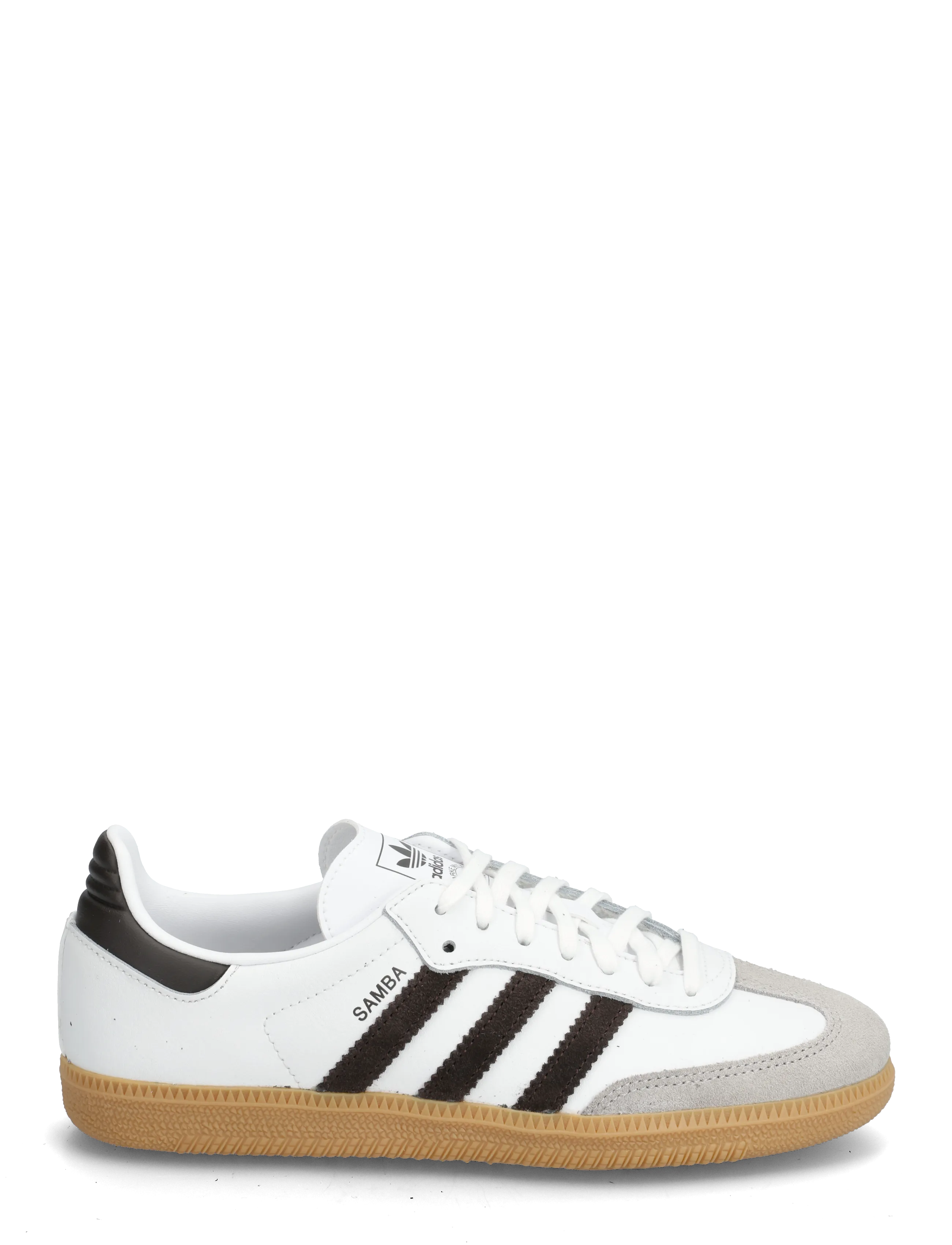 adidas Originals - SAMBA OG J - kõrge säärega tossud - ftwwht/auco/gum3 - 1