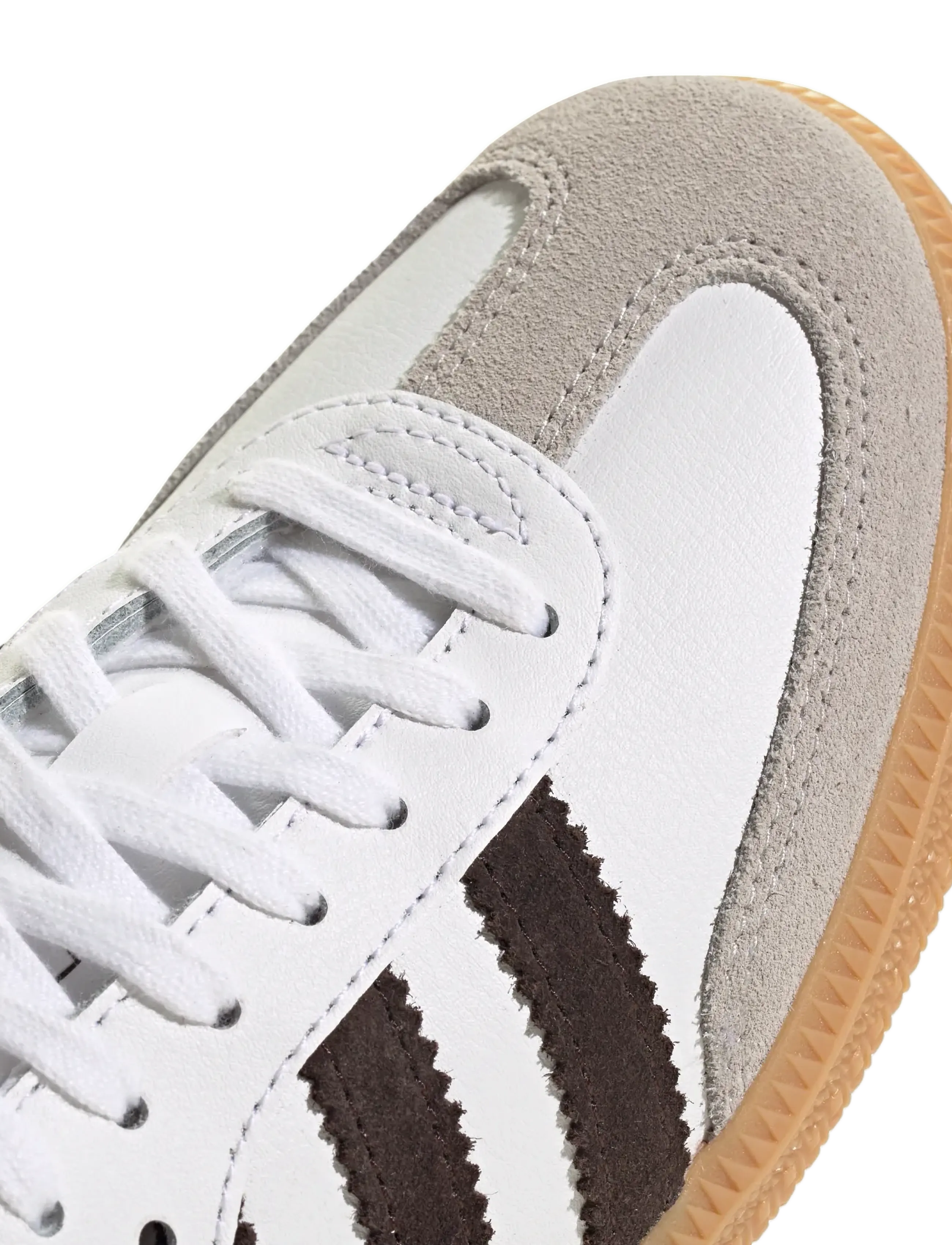 adidas Originals - SAMBA OG J - kõrge säärega tossud - ftwwht/auco/gum3 - 5