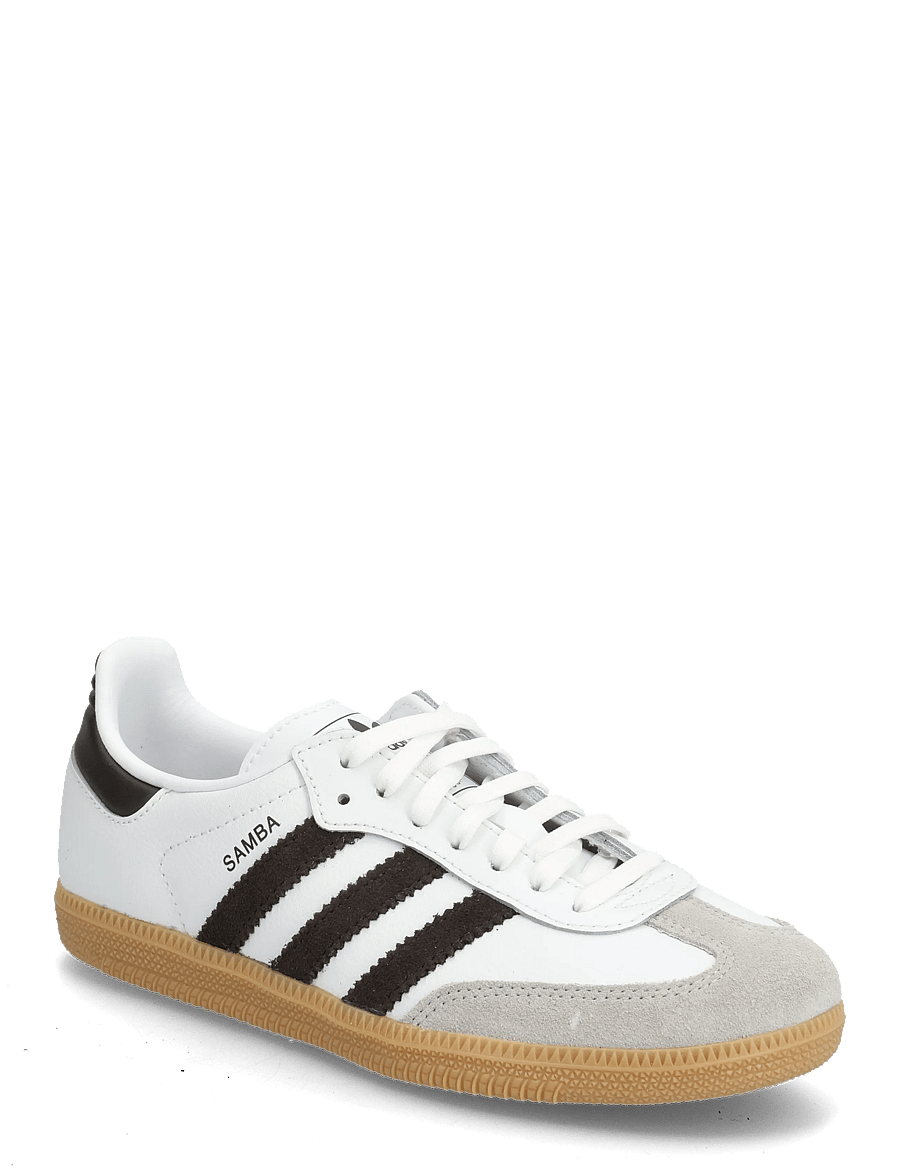 adidas Originals - SAMBA OG C - low-top sneakers - ftwwht/auco/gum3 - 0