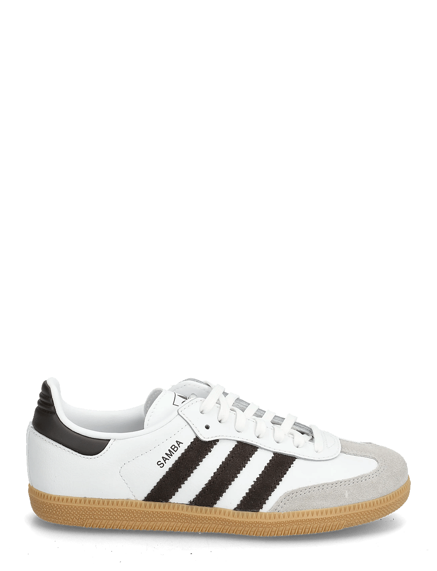 adidas Originals - SAMBA OG C - low-top sneakers - ftwwht/auco/gum3 - 1