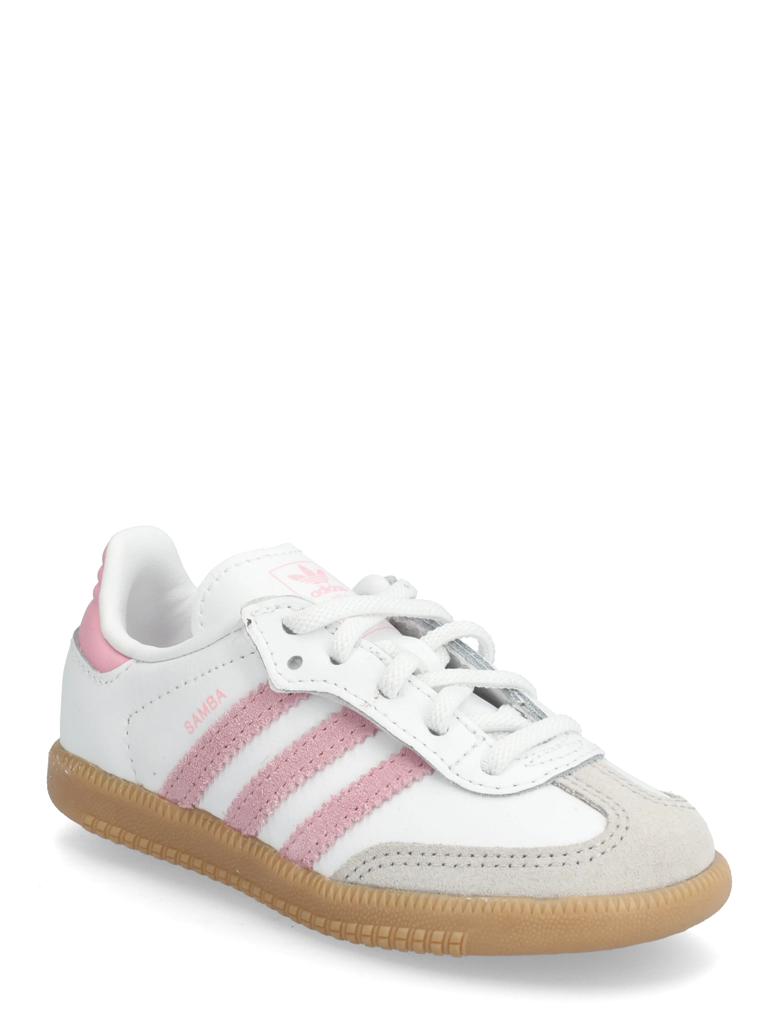 adidas Originals SAMBA OG CF EL I - Lastele, kes veel ei käi - FTWWHT/LTPINK/GUM3 / pink/rose