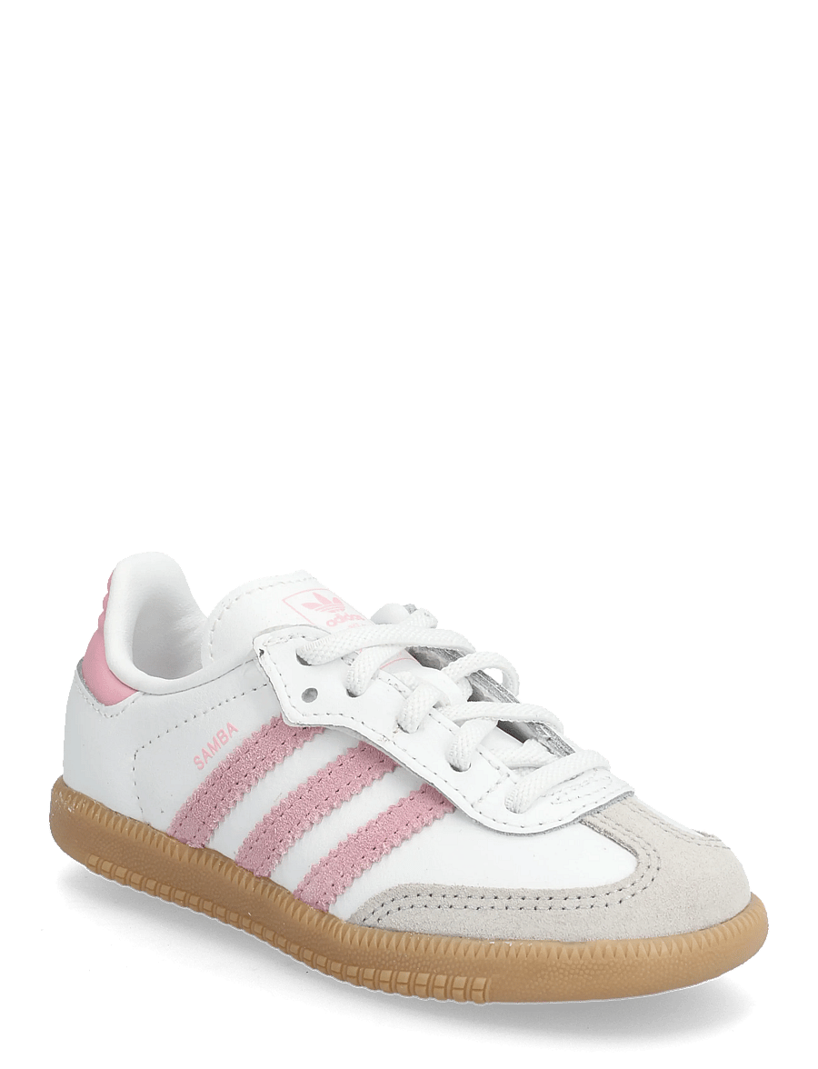 adidas Originals - SAMBA OG CF EL I - låga sneakers - ftwwht/ltpink/gum3 - 0