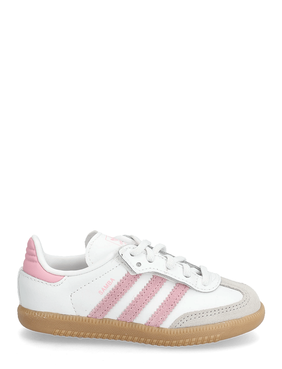 adidas Originals - SAMBA OG CF EL I - låga sneakers - ftwwht/ltpink/gum3 - 1