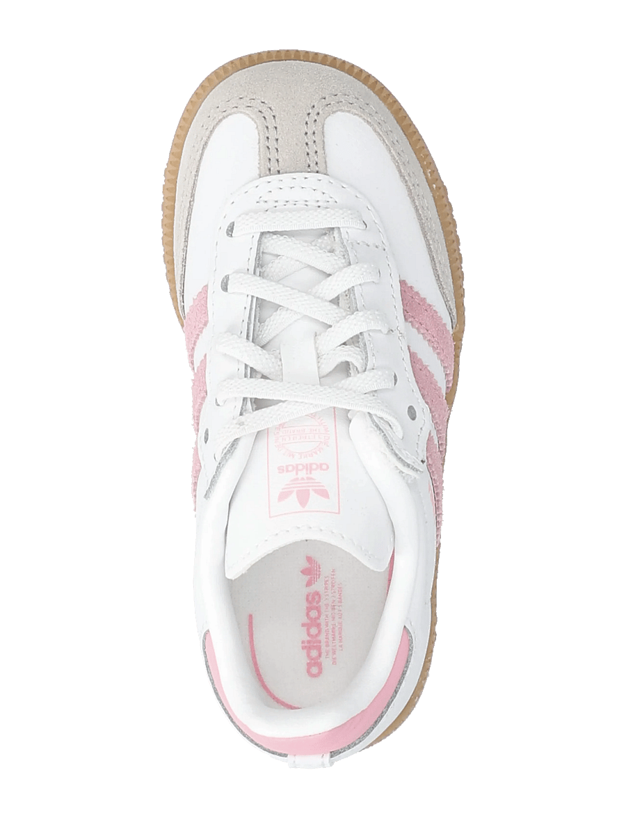 adidas Originals - SAMBA OG CF EL I - låga sneakers - ftwwht/ltpink/gum3 - 3