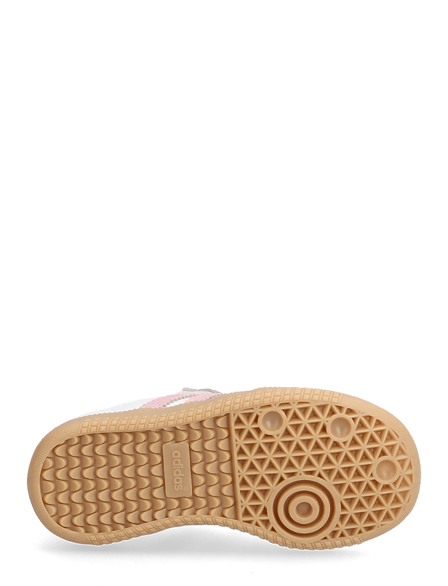adidas Originals - SAMBA OG CF EL I - låga sneakers - ftwwht/ltpink/gum3 - 4