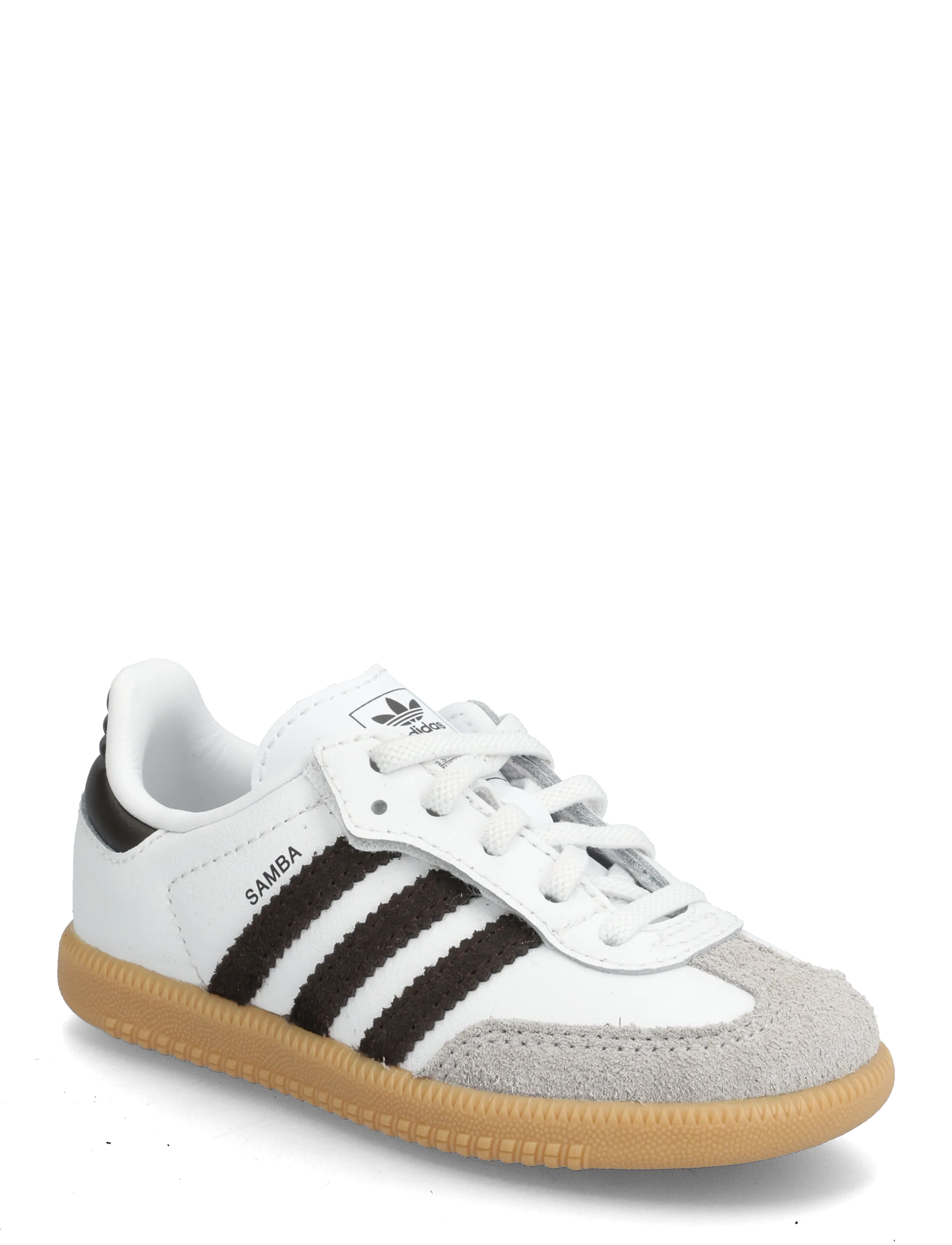 adidas Originals SAMBA OG CF EL I - Pre-walkers - FTWWHT/AUCO/GUM3 / white