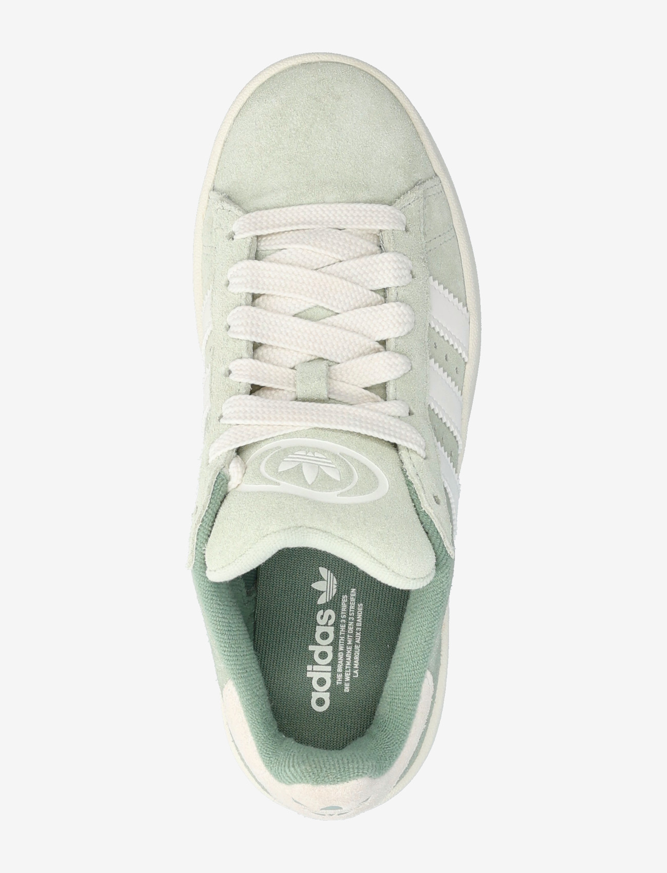 adidas Originals - CAMPUS 00s J - låga sneakers - lingrn/cwhite/silgrn - 3